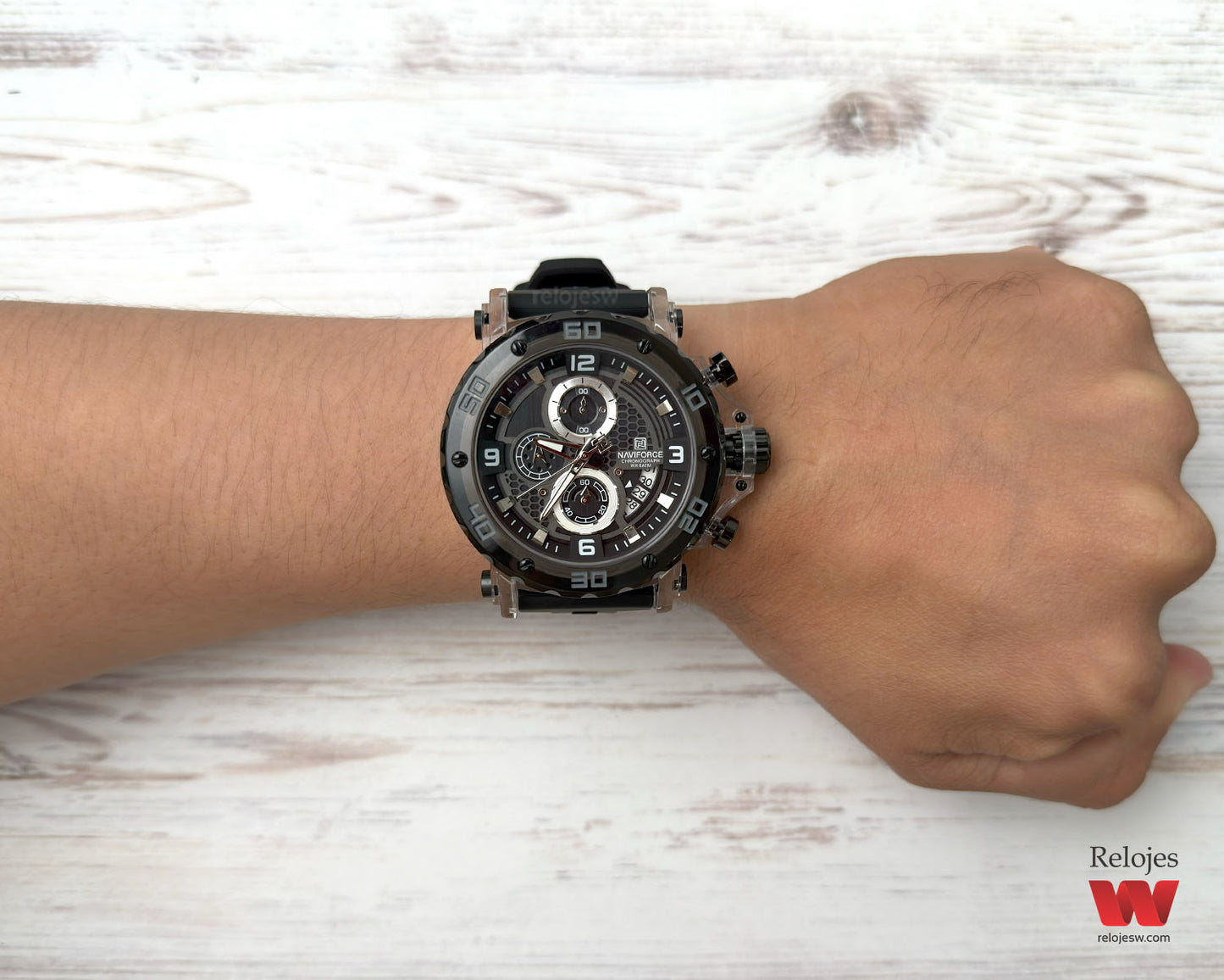 Reloj Naviforce Hombre Negro NF7123-NEPL