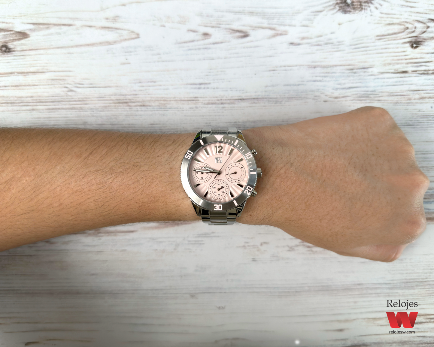 Reloj Yess Mujer Plateado SMT-240603-1