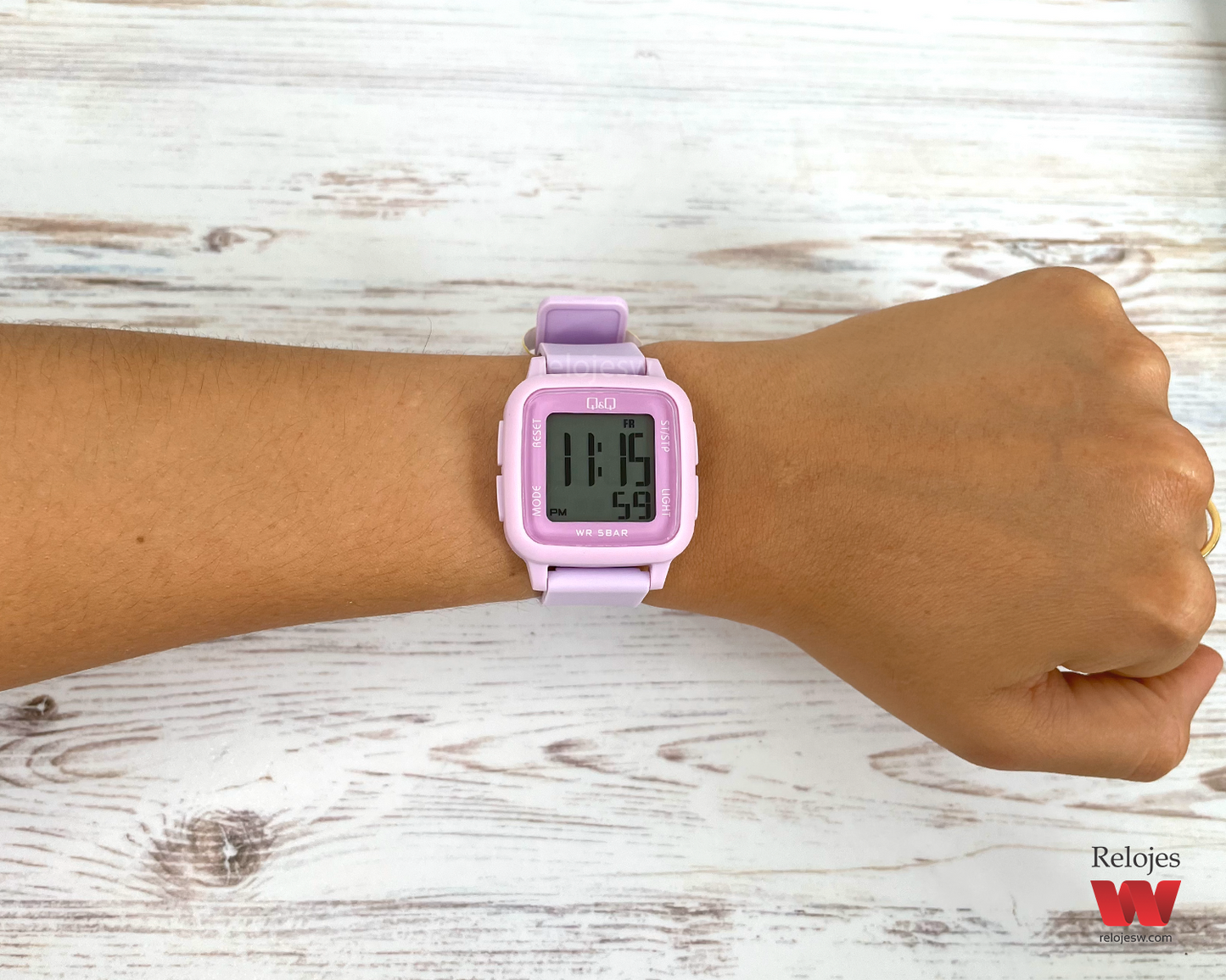 Reloj Q&Q Mujer G02A501Y Lila