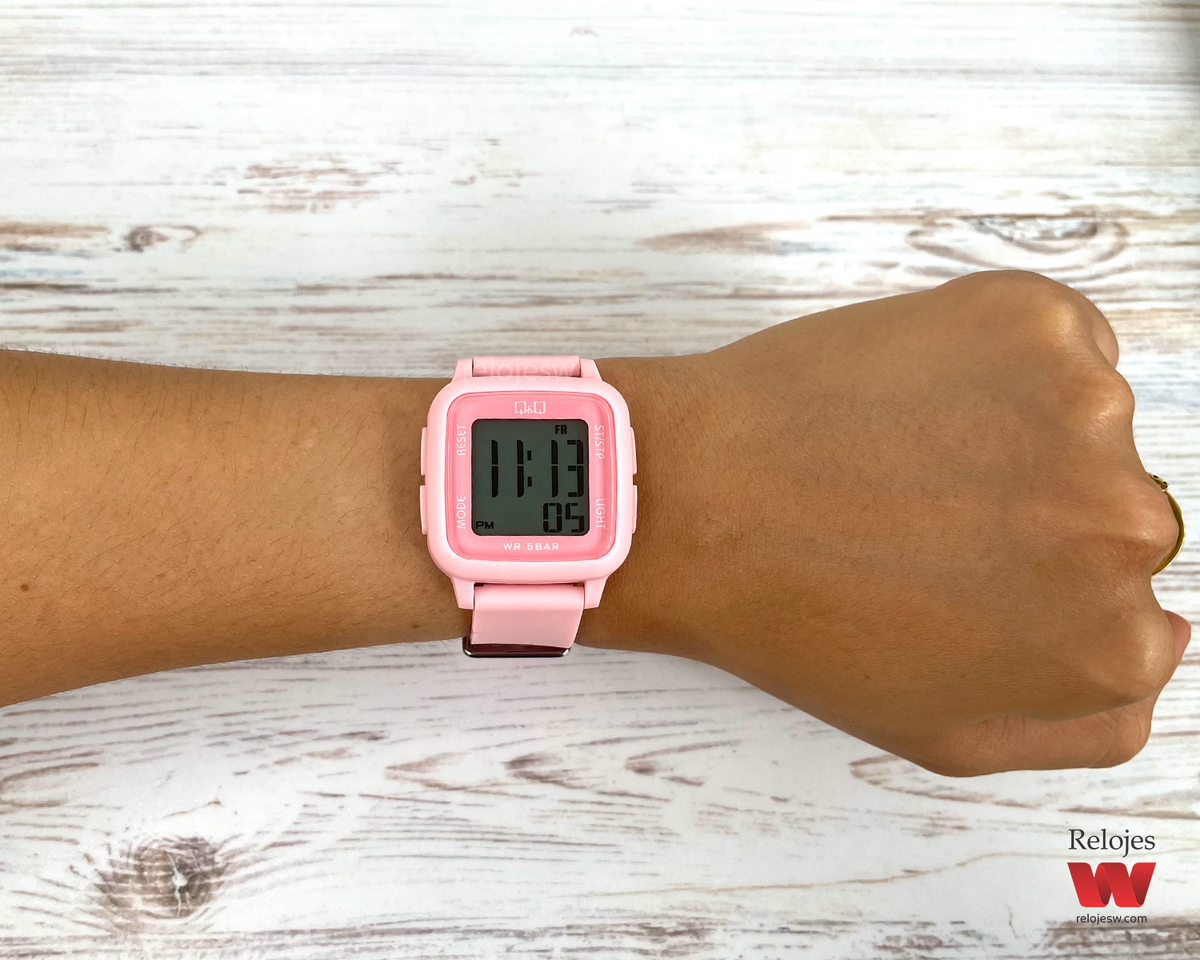 Reloj Q&Q Mujer Rosado G02A503Y