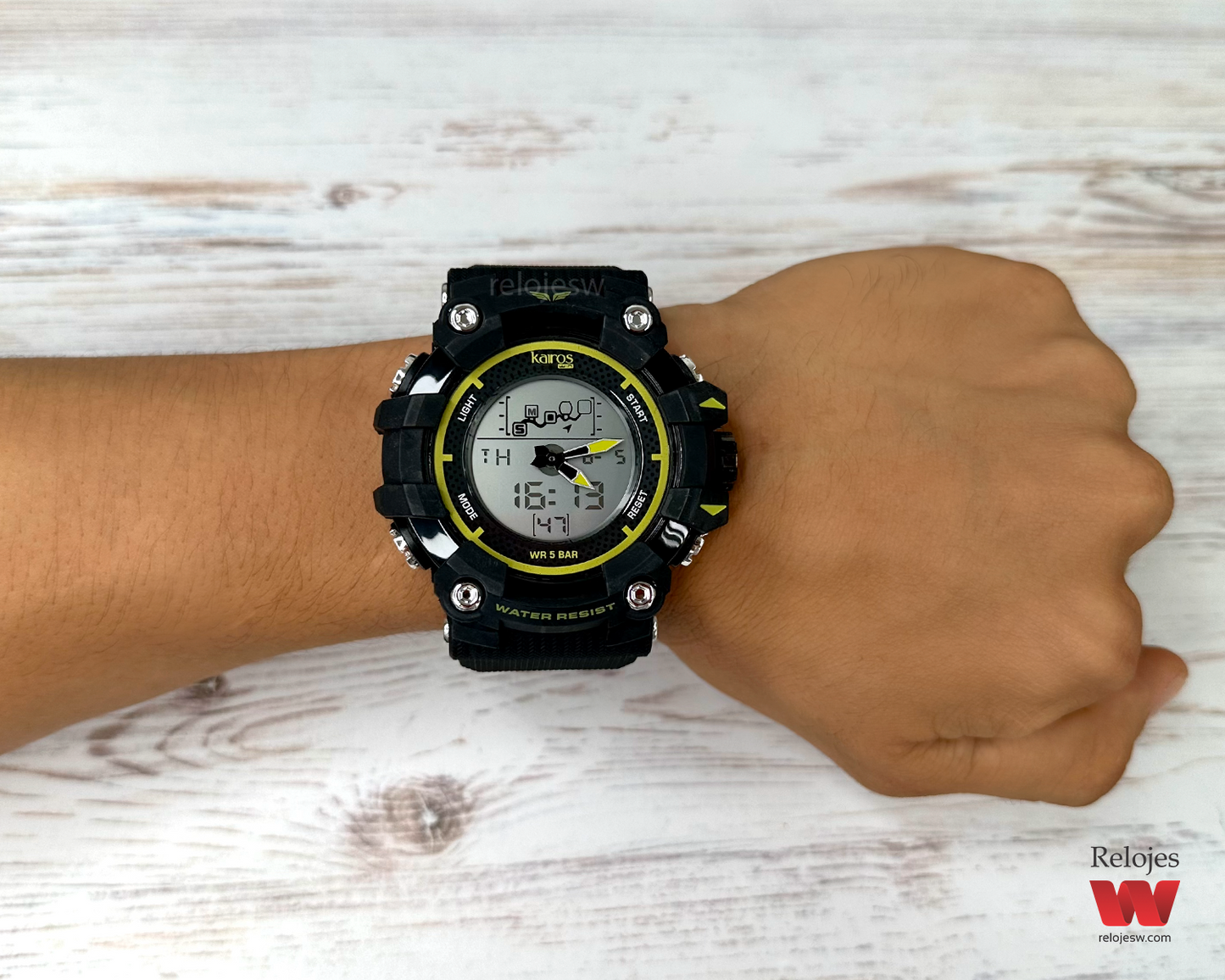 Reloj Kairos Hombre ADM1145-1 Negro