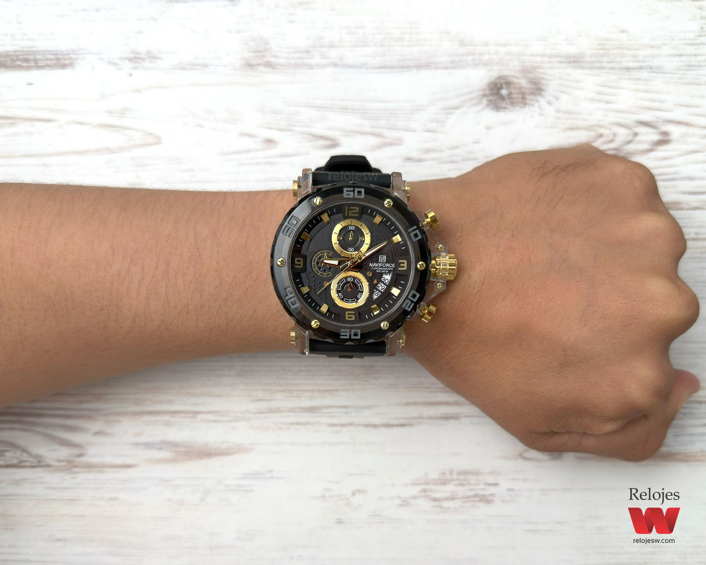Reloj Naviforce Hombre Negro NF7123-NEDO