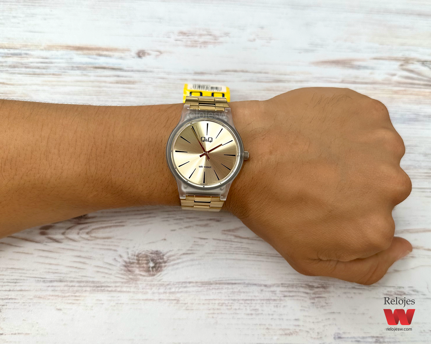 Reloj Q&Q Hombre VS50J007Y Dorado