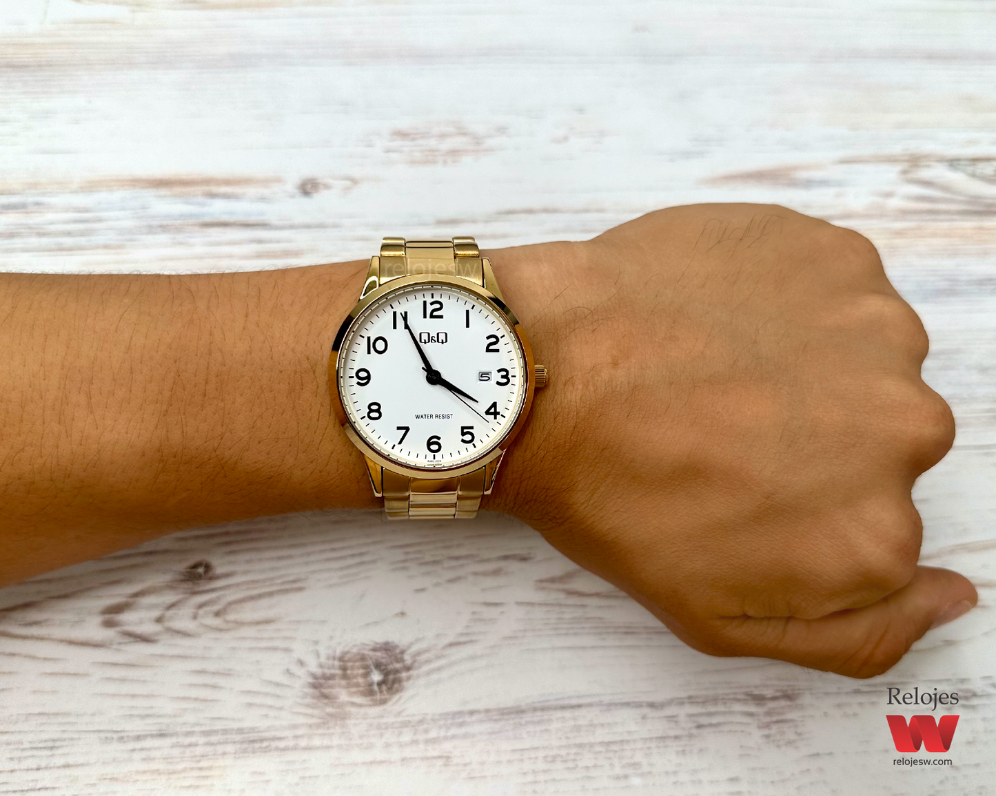 Reloj Q&Q Hombre A482J004Y Dorado