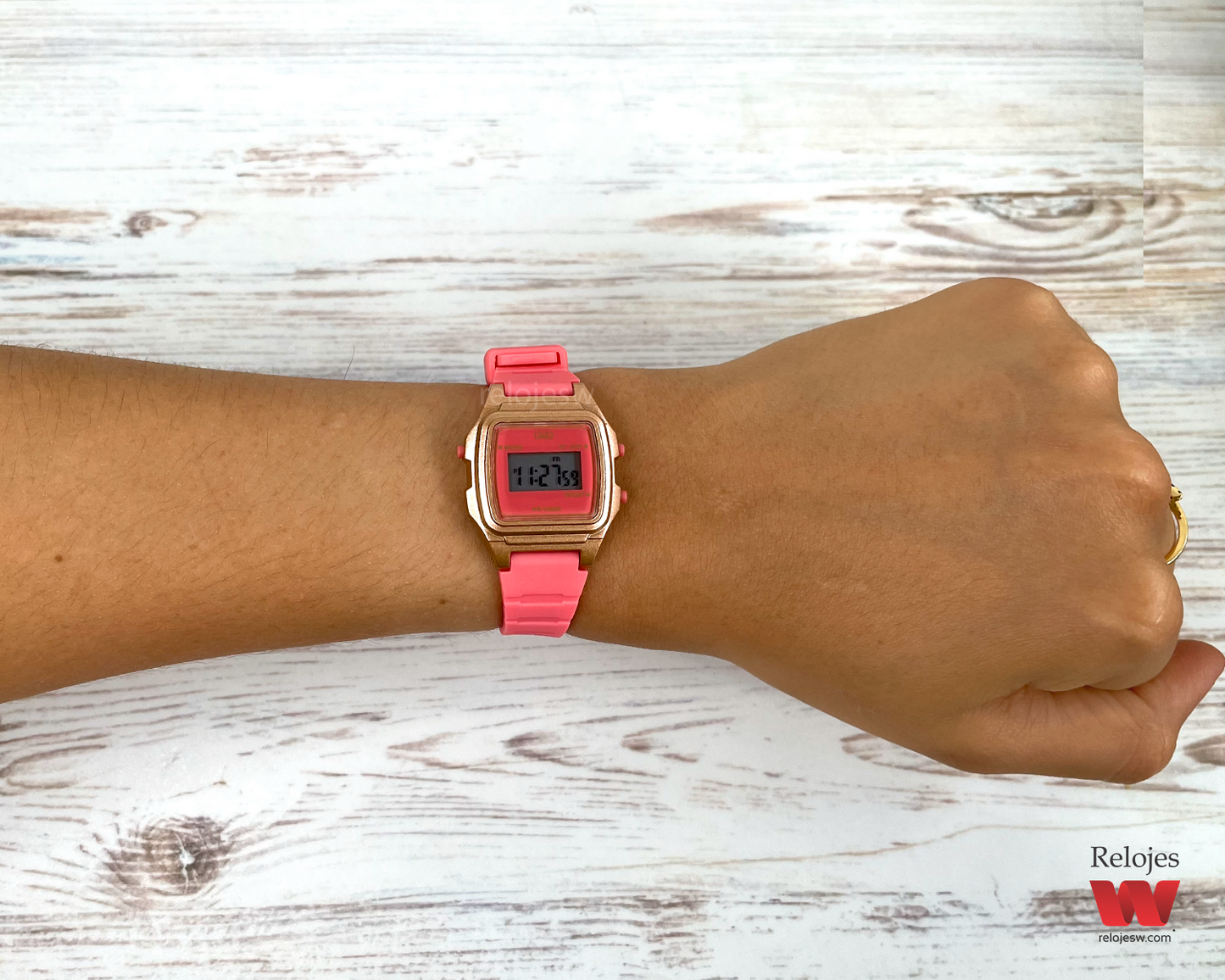 Reloj Q&Q Mujer LLA2J803Y Silicona