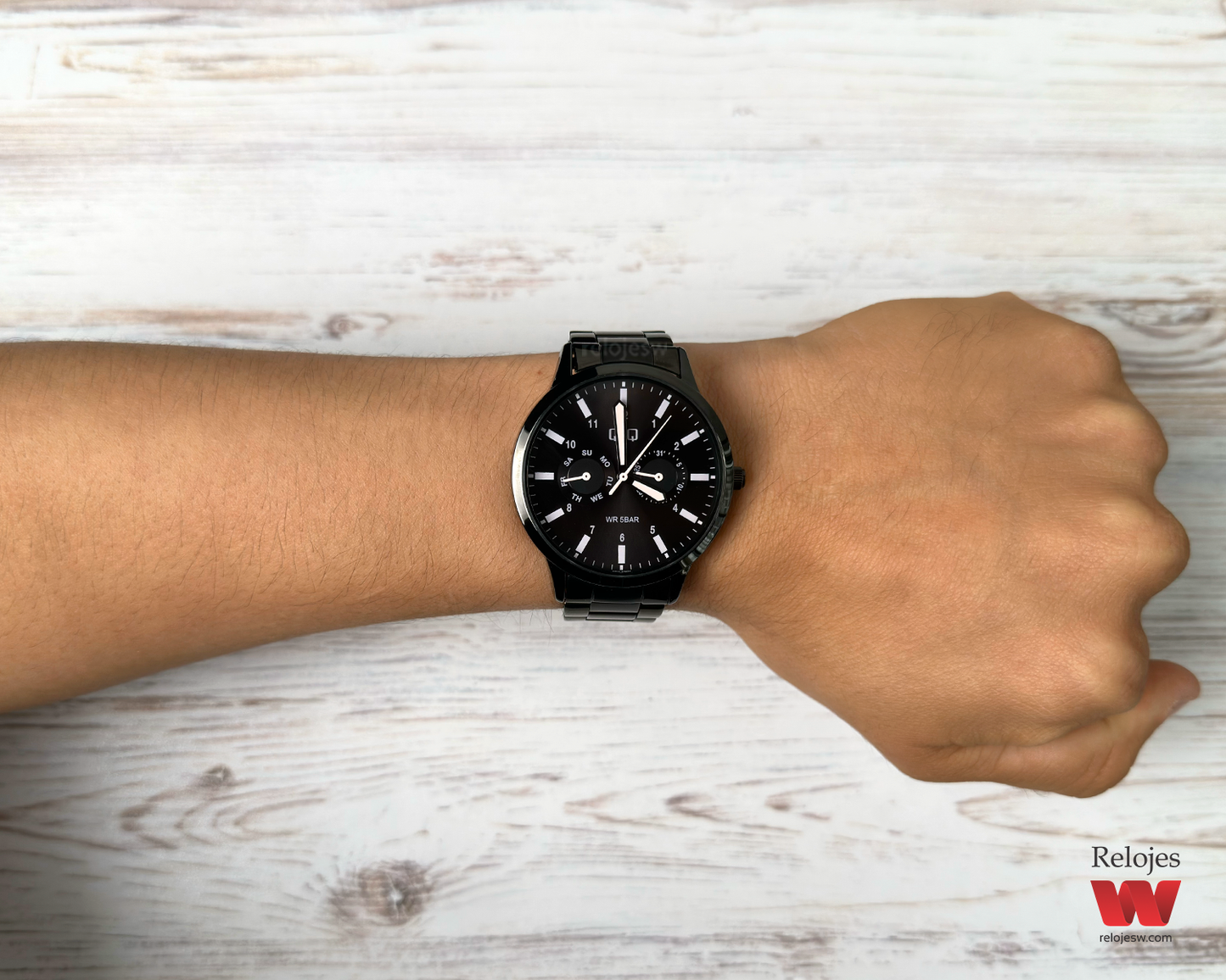 Reloj Q&Q Hombre Negro A01A506Y