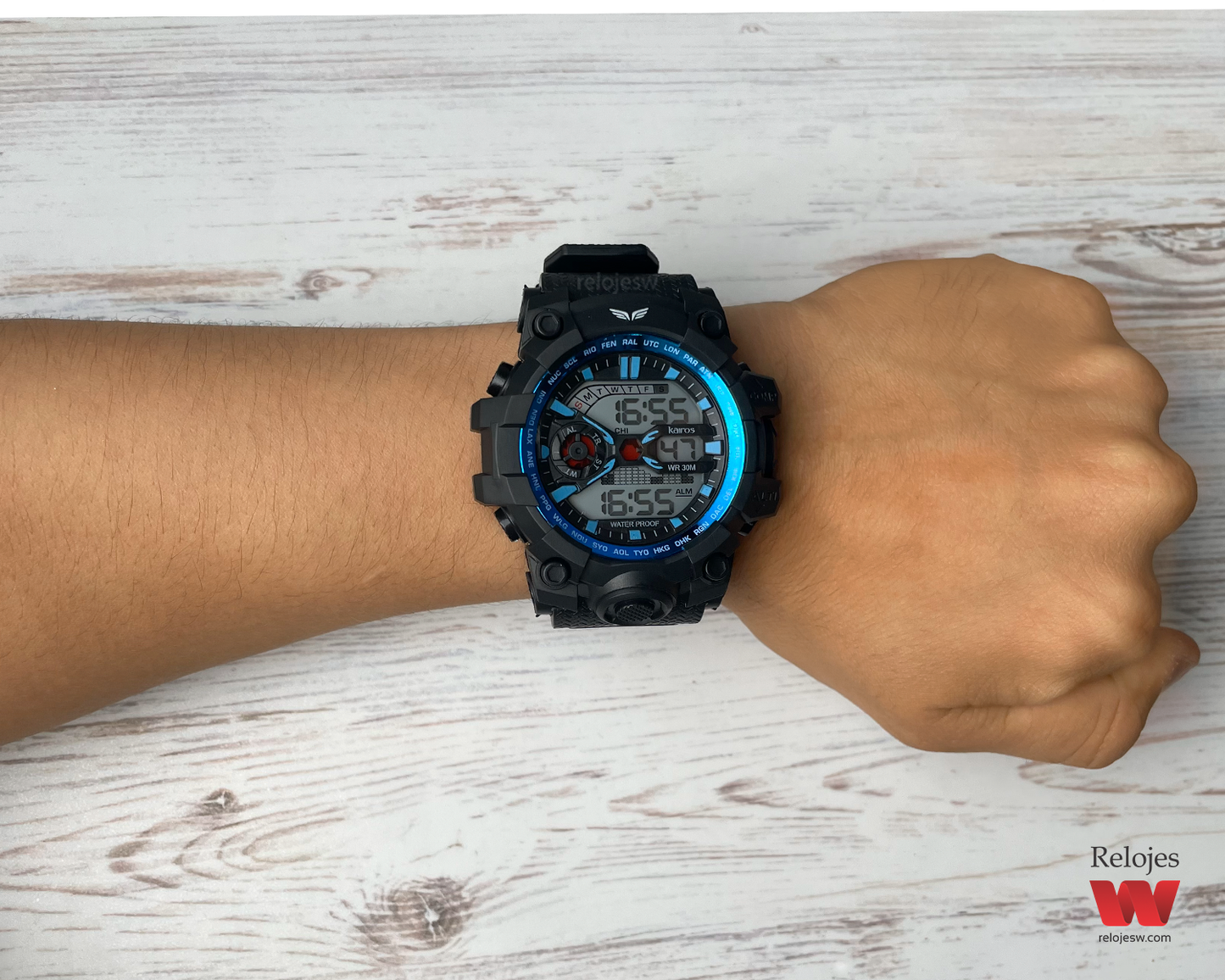Reloj Kairos Hombre Negro DM1901-NEAZ