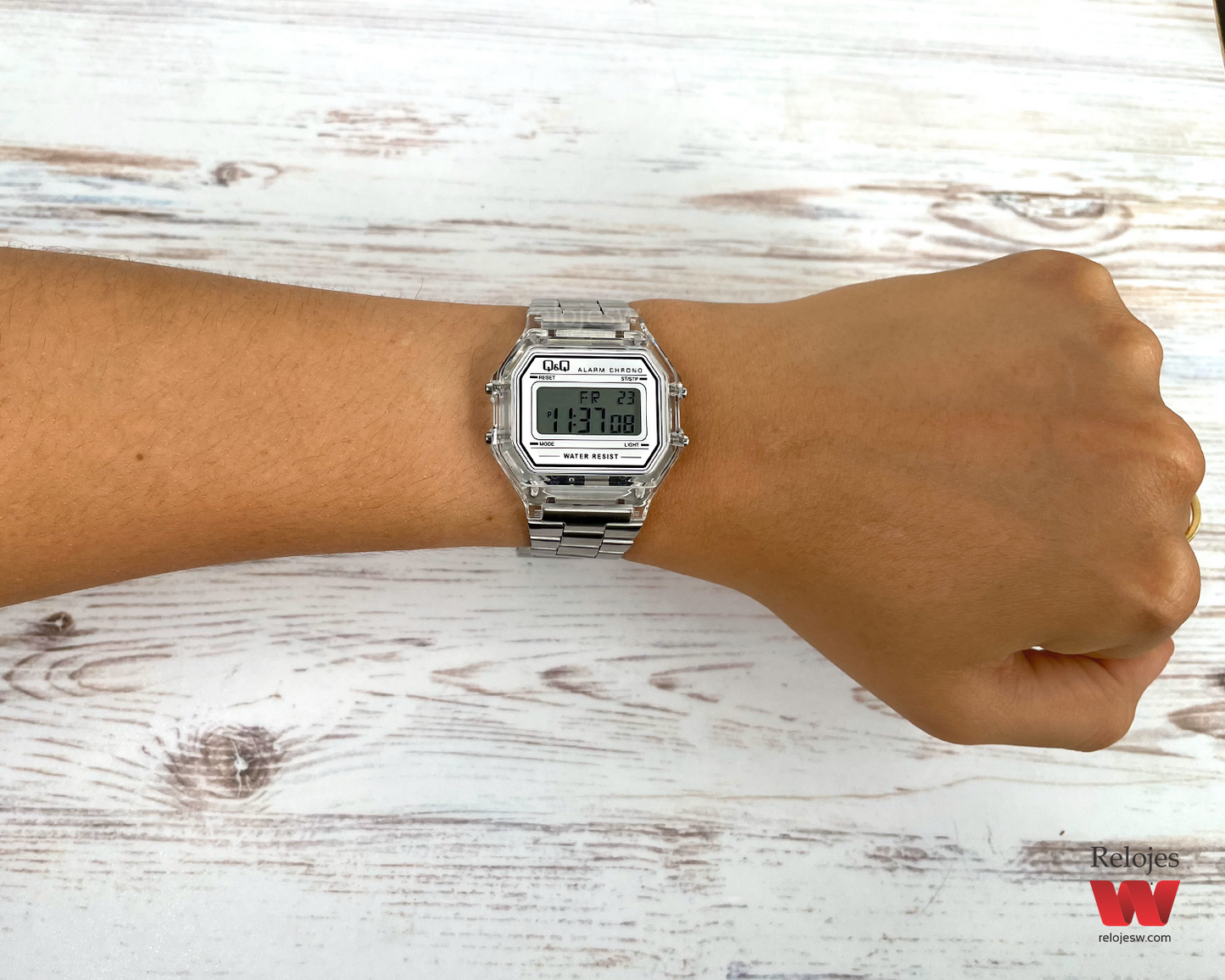 Reloj Q&Q Mujer M173J032Y Plateado
