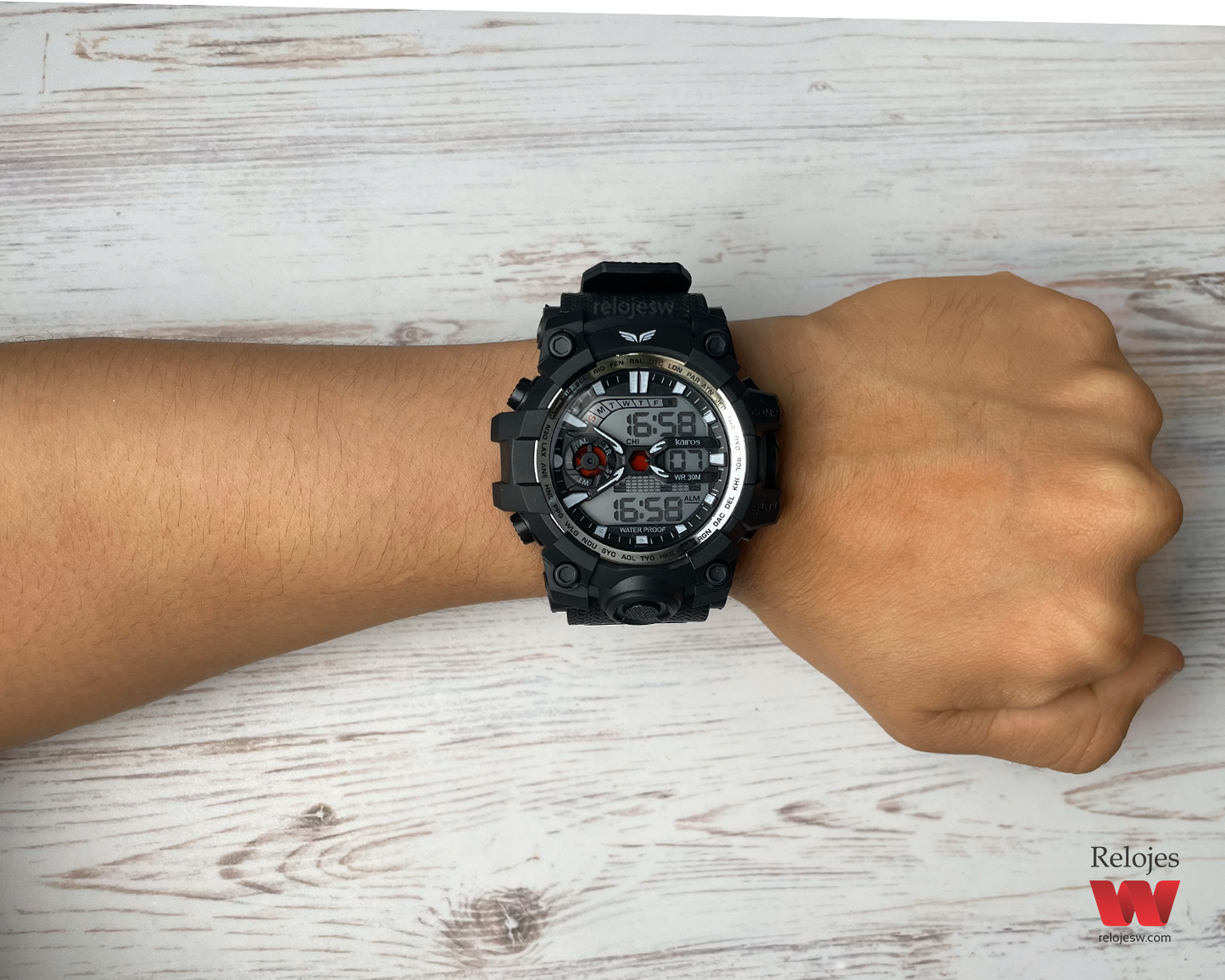 Reloj Kairos Hombre Negro DM1901-NEPL