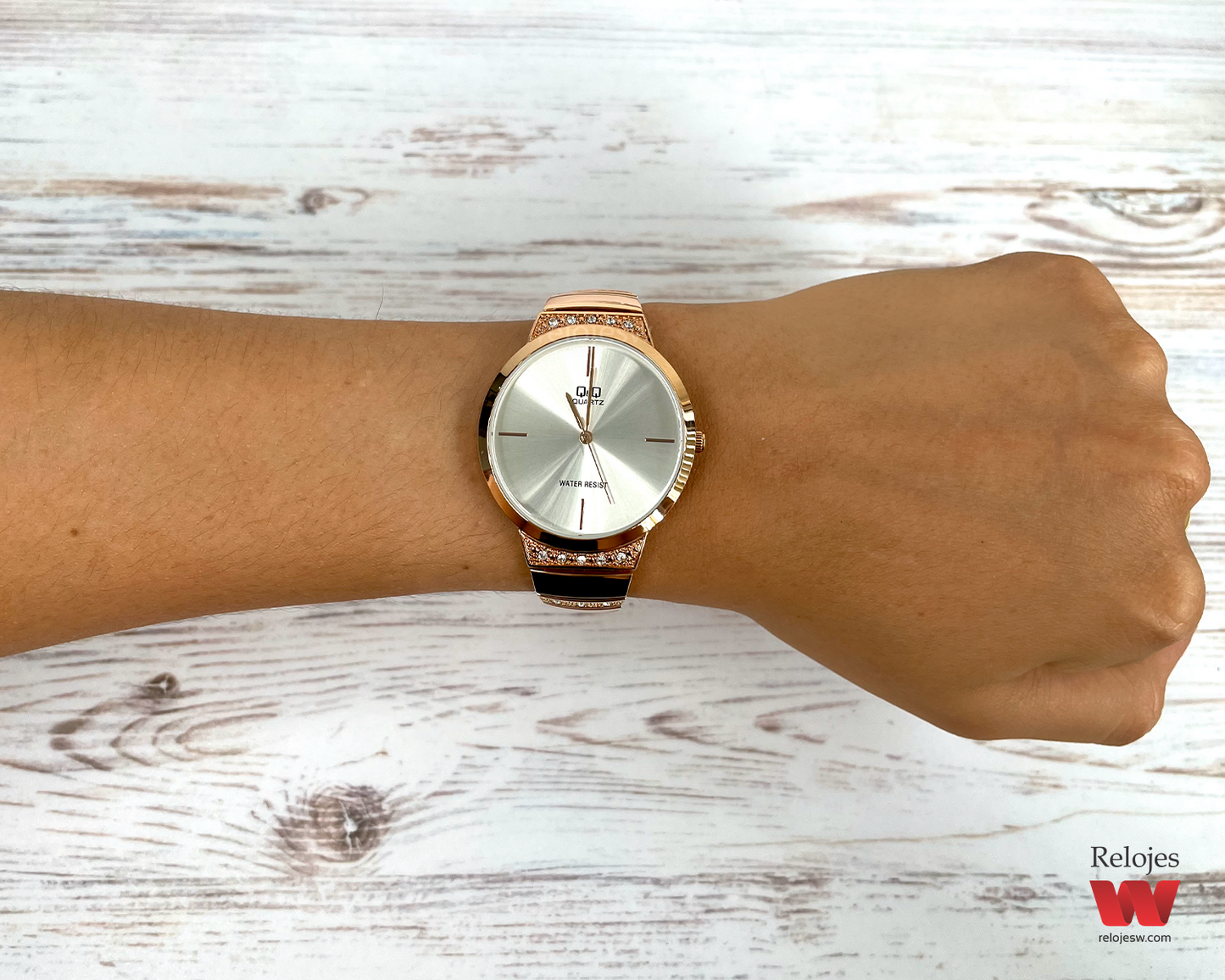 Reloj Q&Q Mujer F553J001Y Oro Rosa