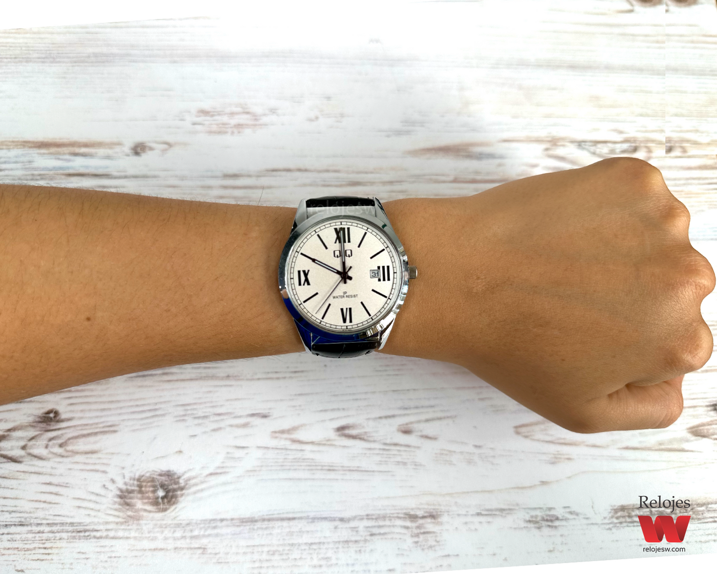Reloj Q&Q Mujer BL67J800Y Plateado Negro