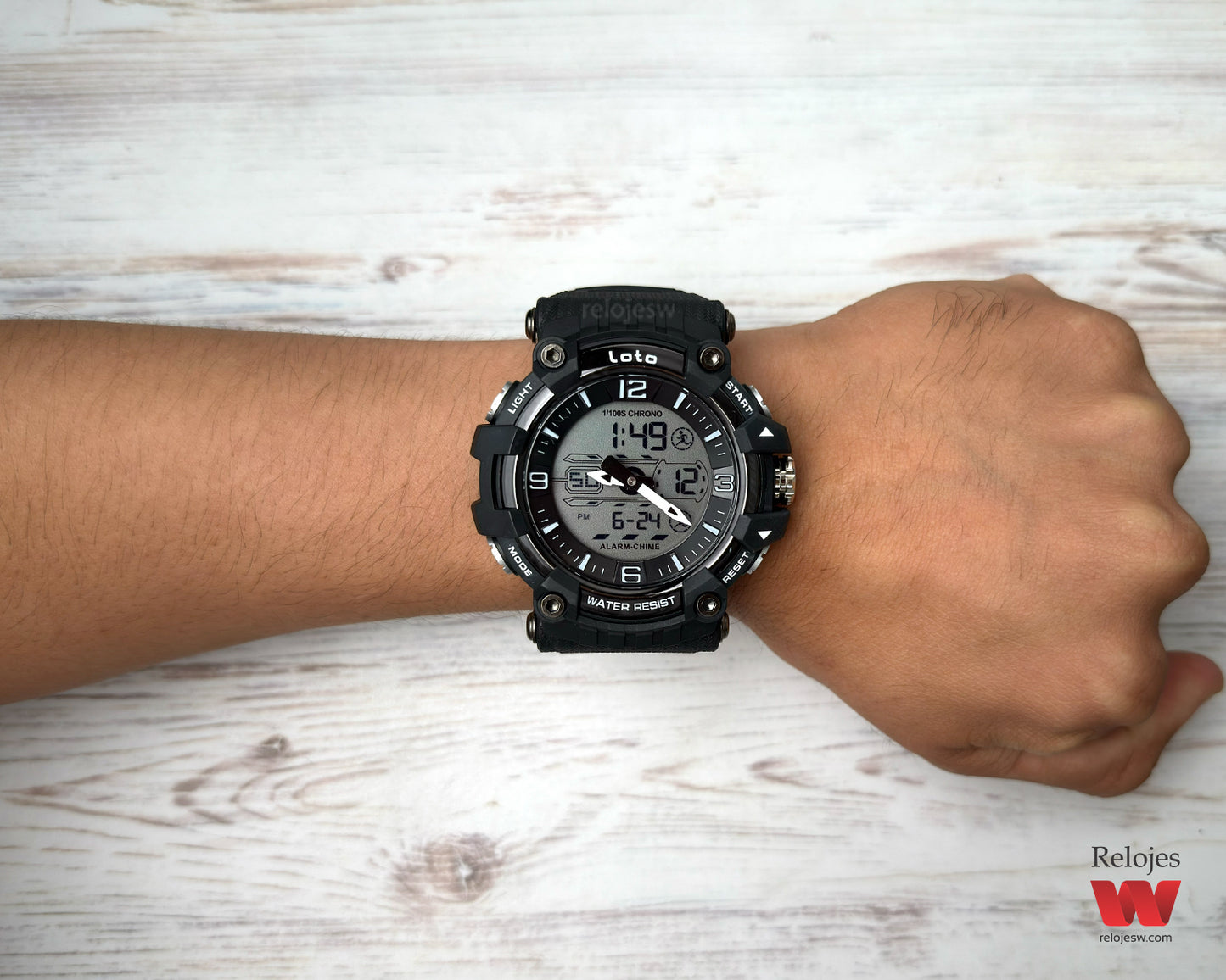 Reloj Loto Hombre Negro LT-2510-NENE