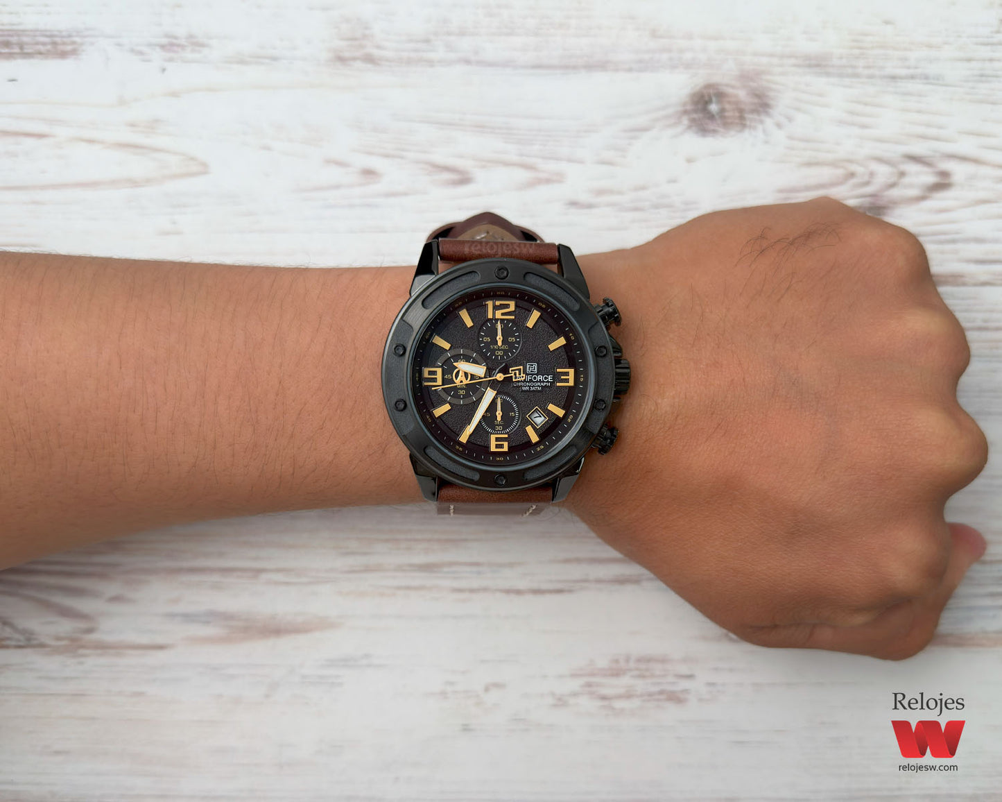 Reloj Naviforce Hombre Marrón NF8074-MANE