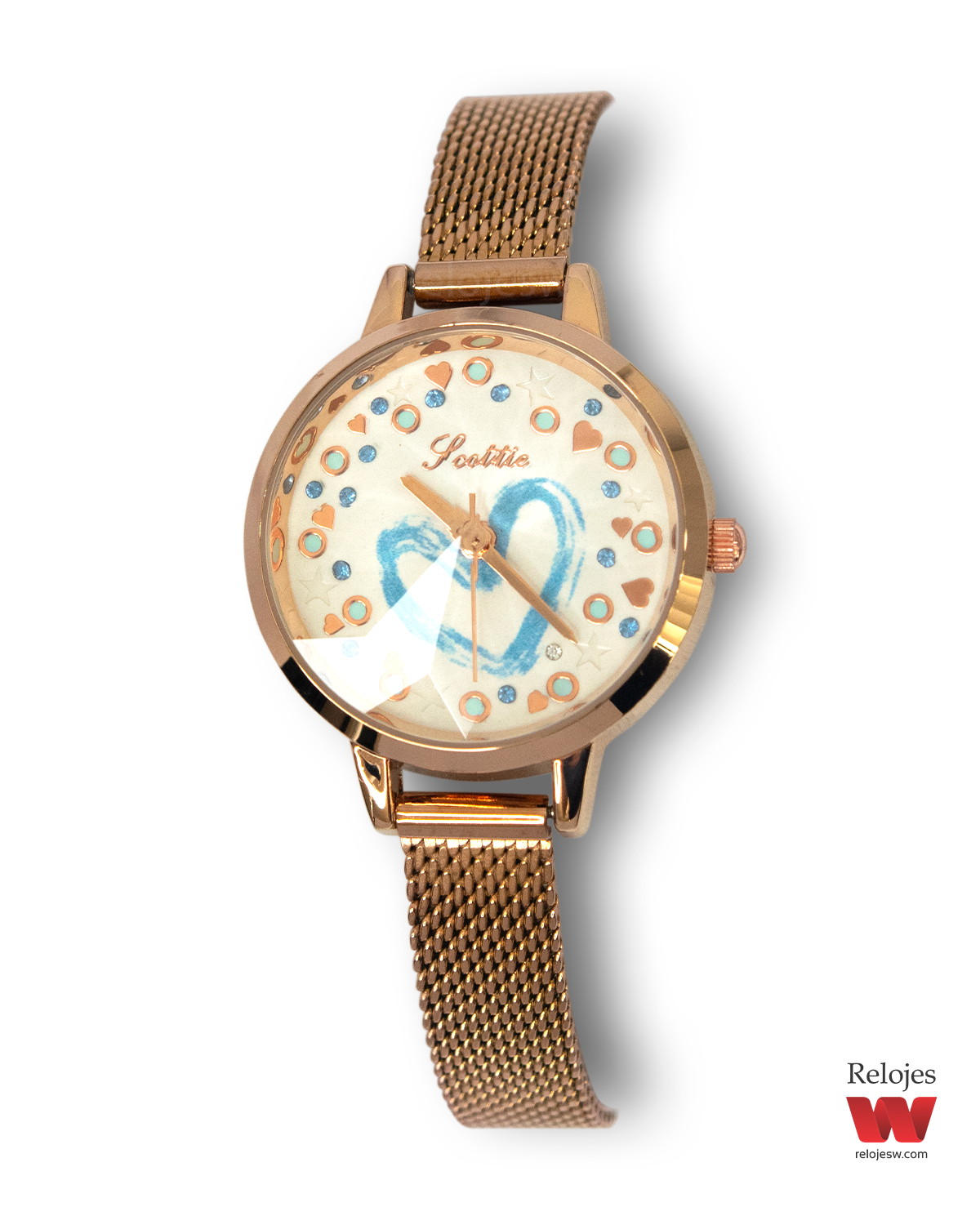 Reloj Scottie Mujer 9062 Oro Rosa