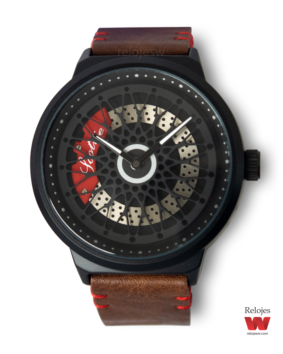Reloj Scottie Hombre 9217 Marrón Negro