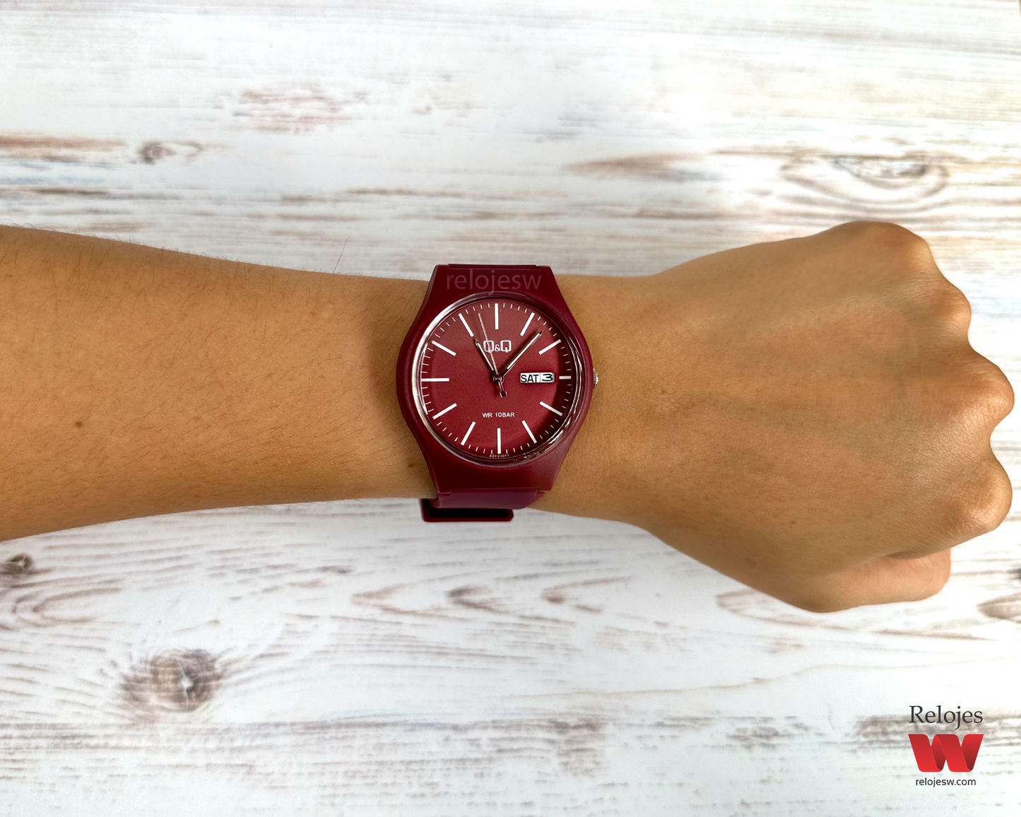 Reloj Q&Q Mujer A212J011Y Vinotinto