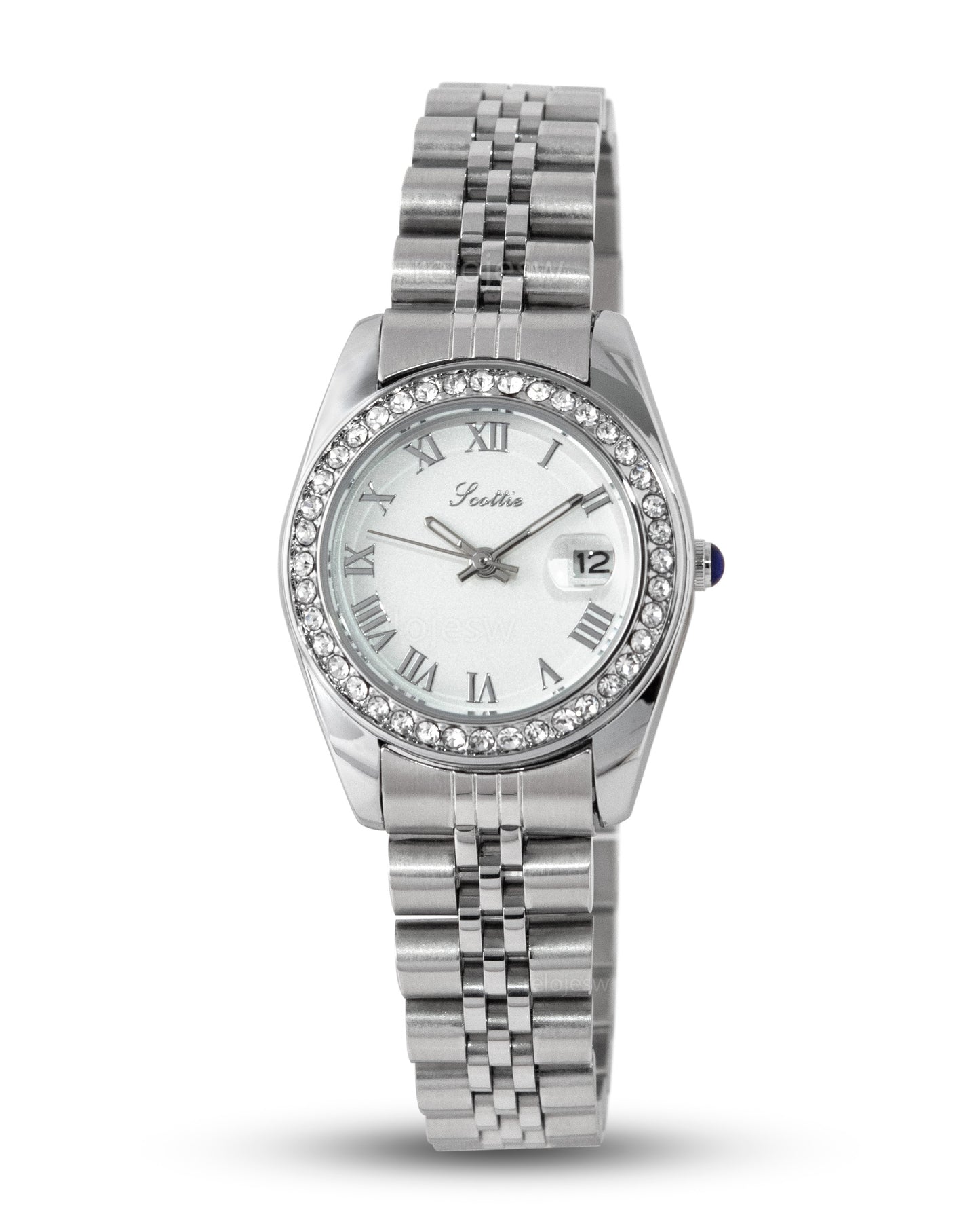 Reloj Scottie Mujer Plateado 9739-PLBL