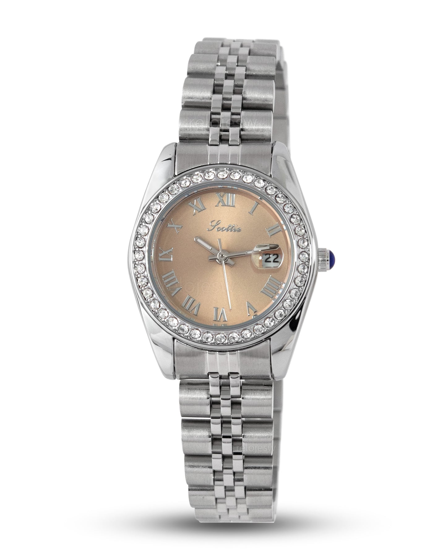 Reloj Scottie Mujer Plateado 9739-PLBR