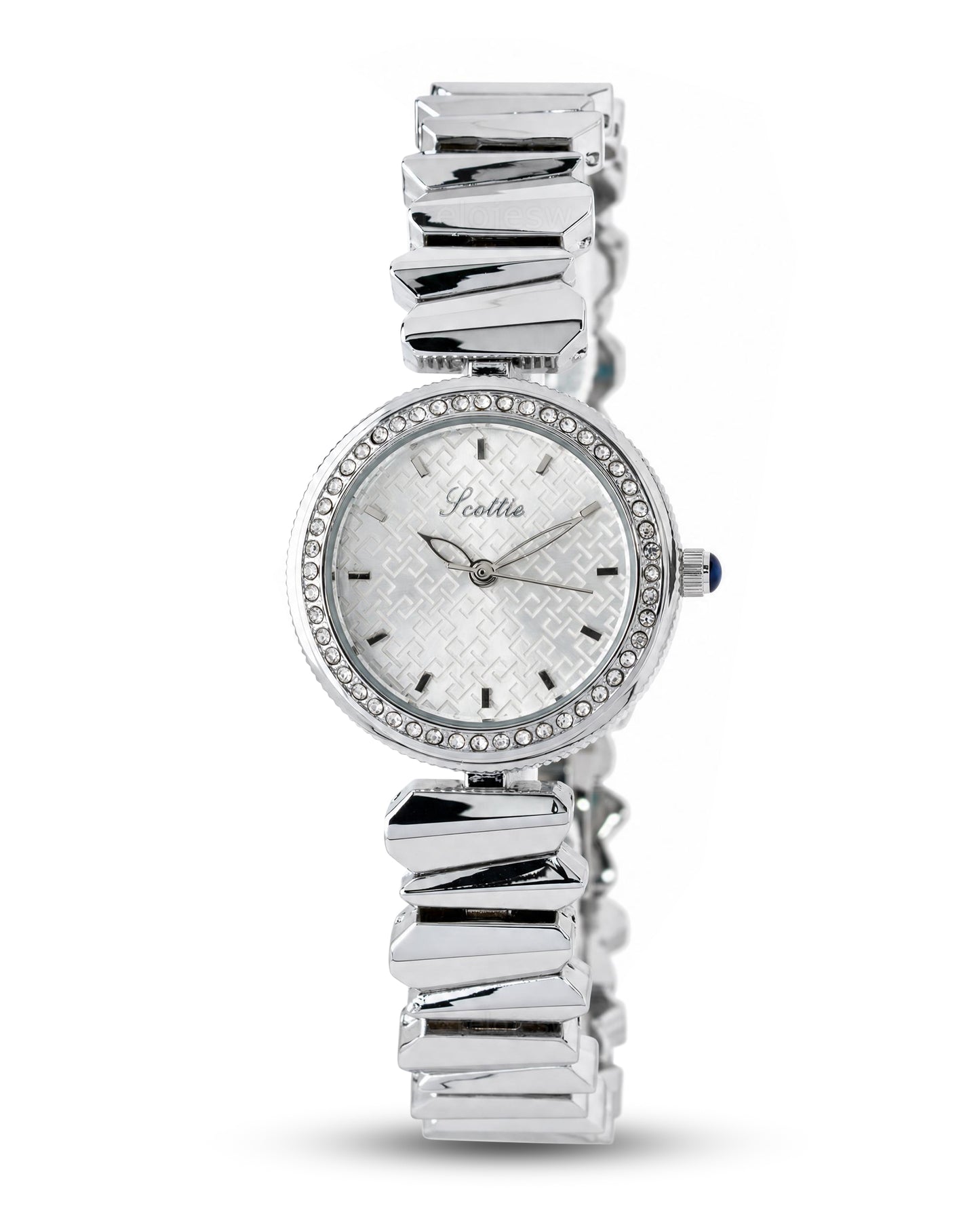 Reloj Scottie Mujer Original Plateado 9788-PLPL