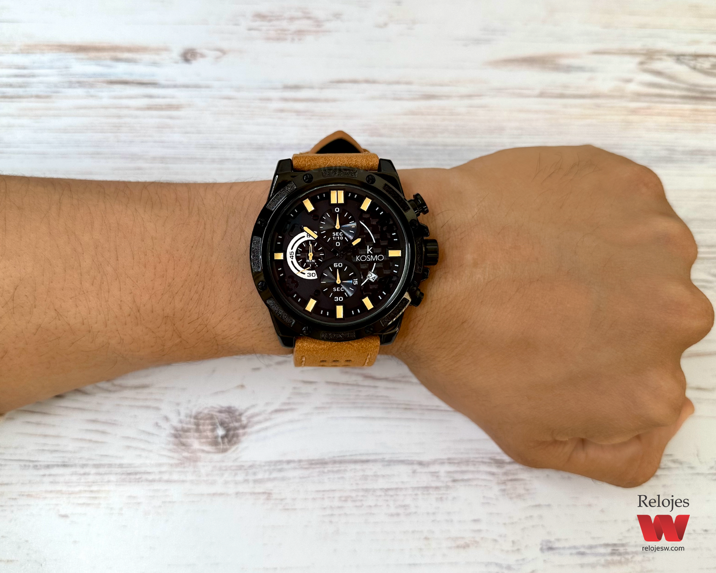 Reloj Kosmo Hombre Doble Correa K3998G-NENE