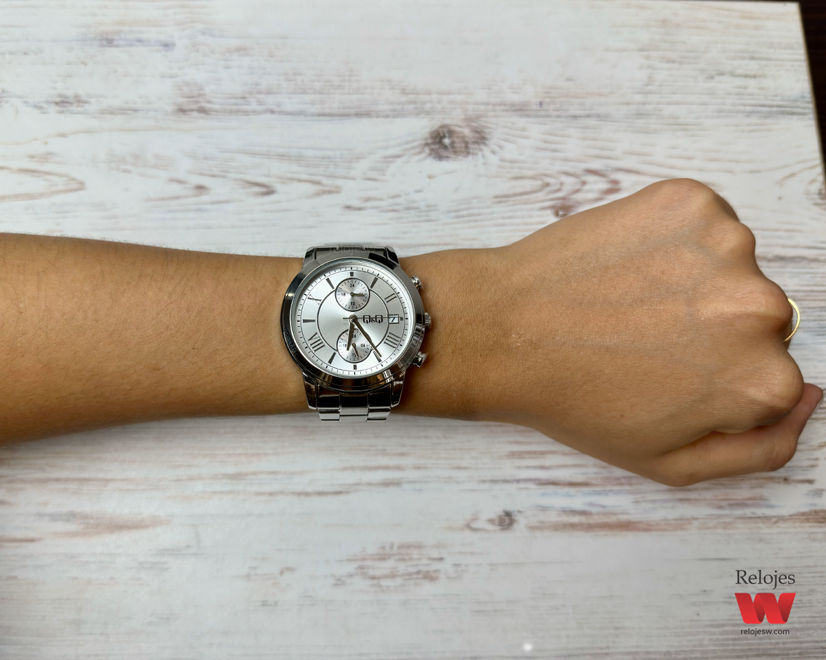 Reloj Q&Q Mujer Plateado A25A500Y