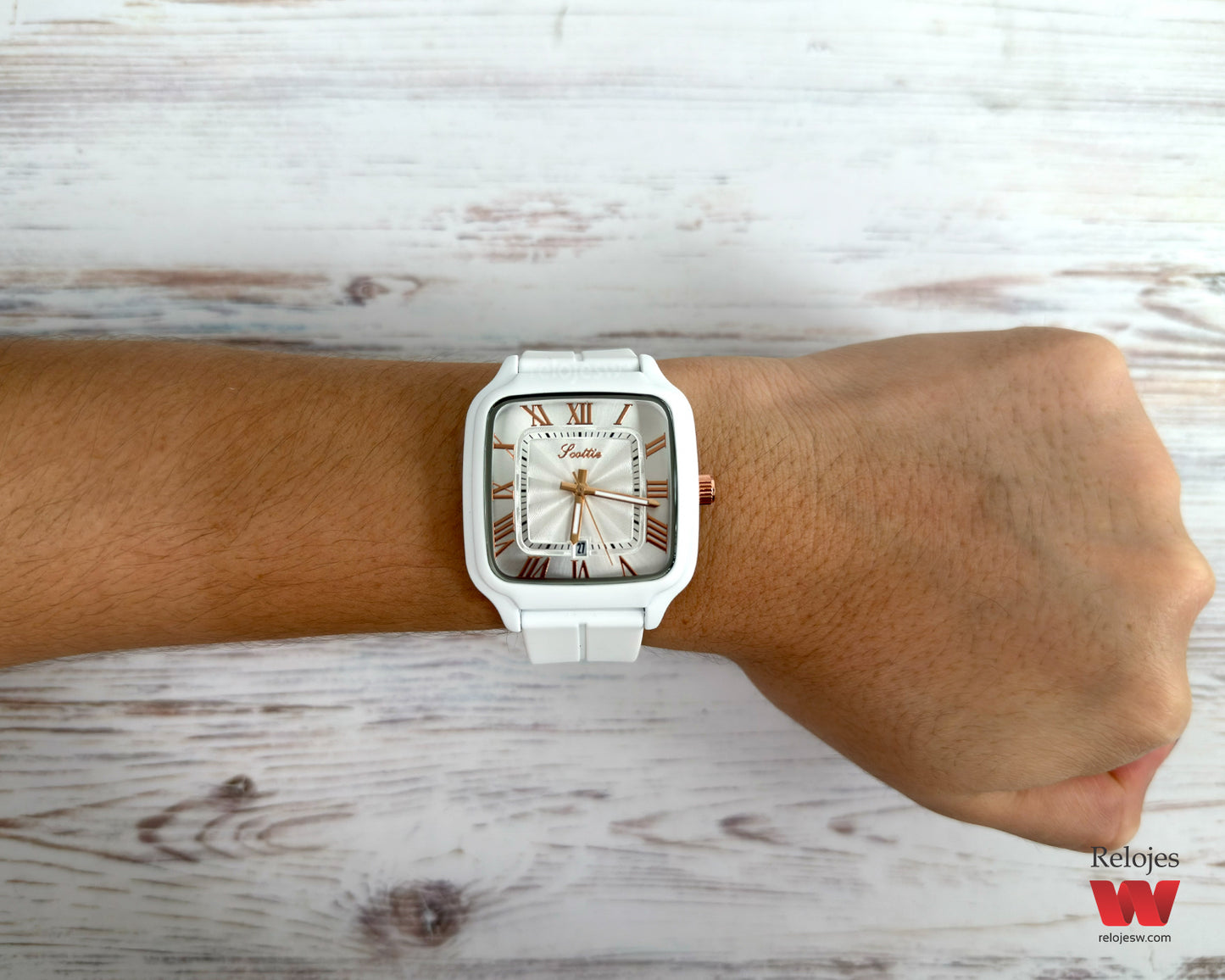Reloj Scottie Mujer Blanco 3043C-BL