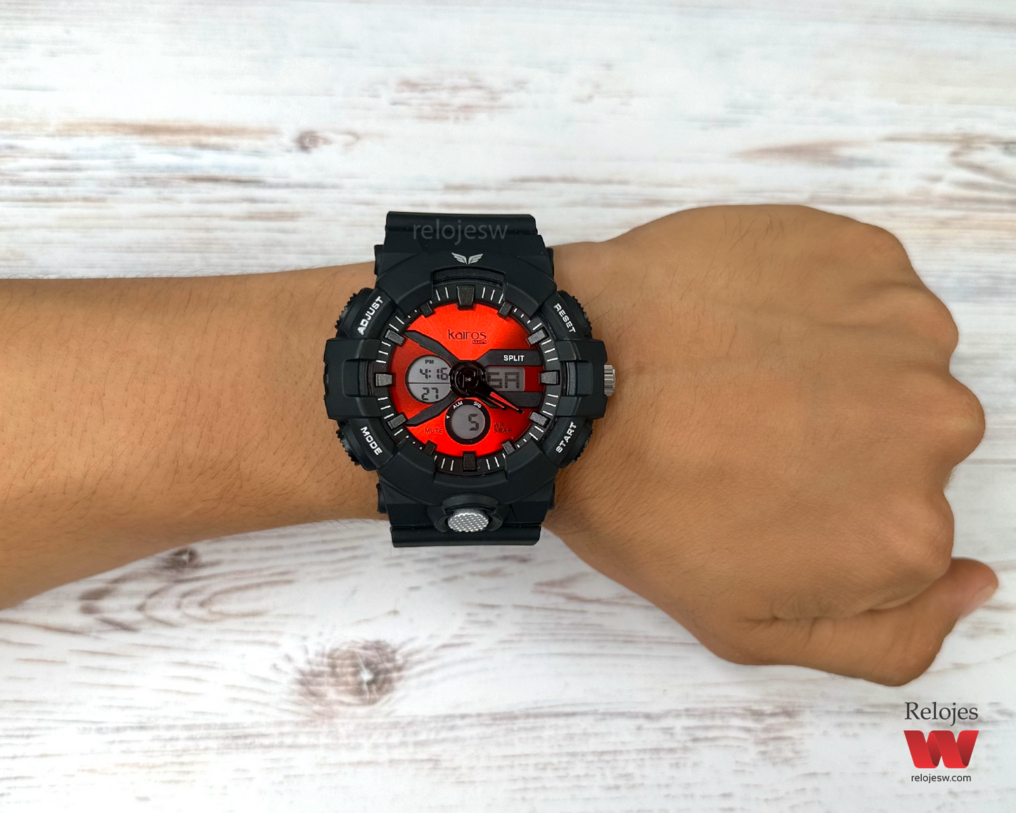 Reloj Kairos Hombre ADM0704-3 Negro