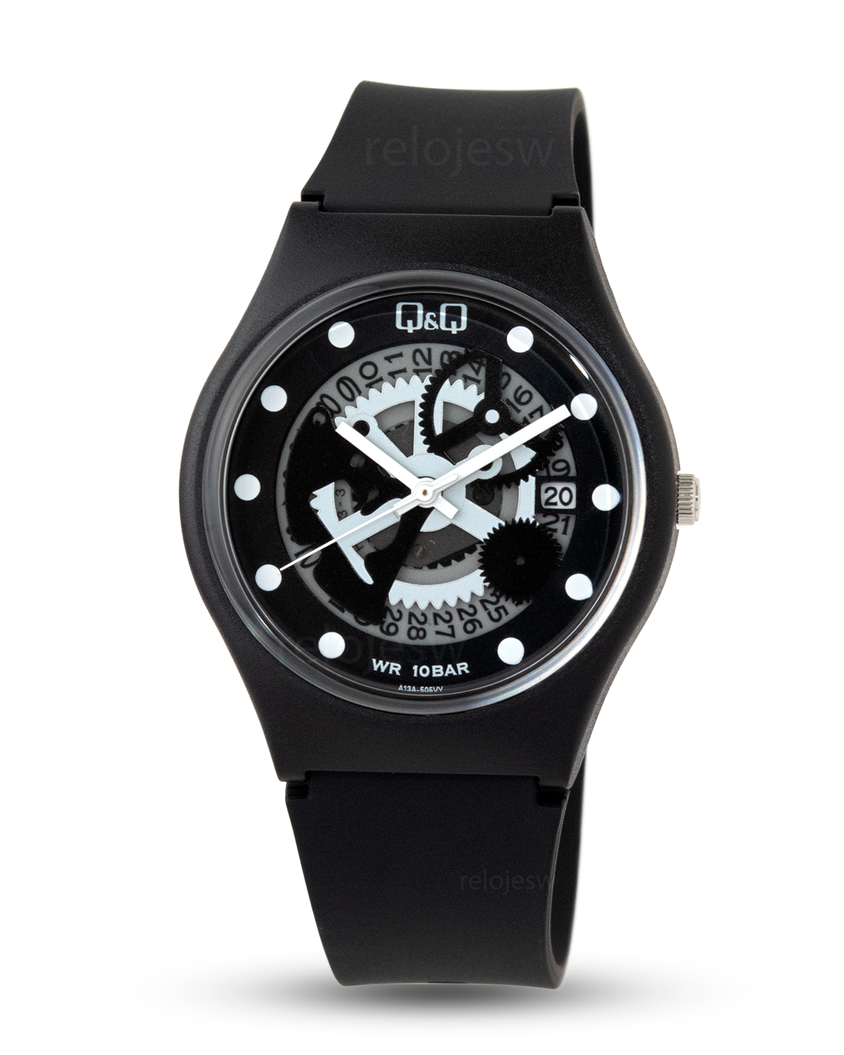 Reloj Q&Q Mujer Negro A13A505Y