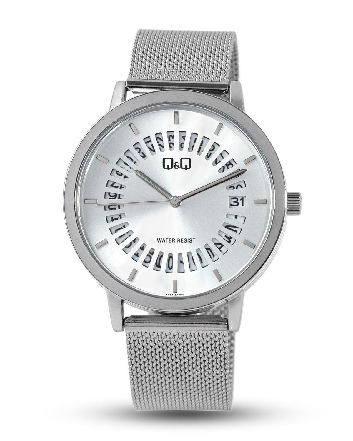 Reloj Q&Q Hombre Plateado A35A500Y