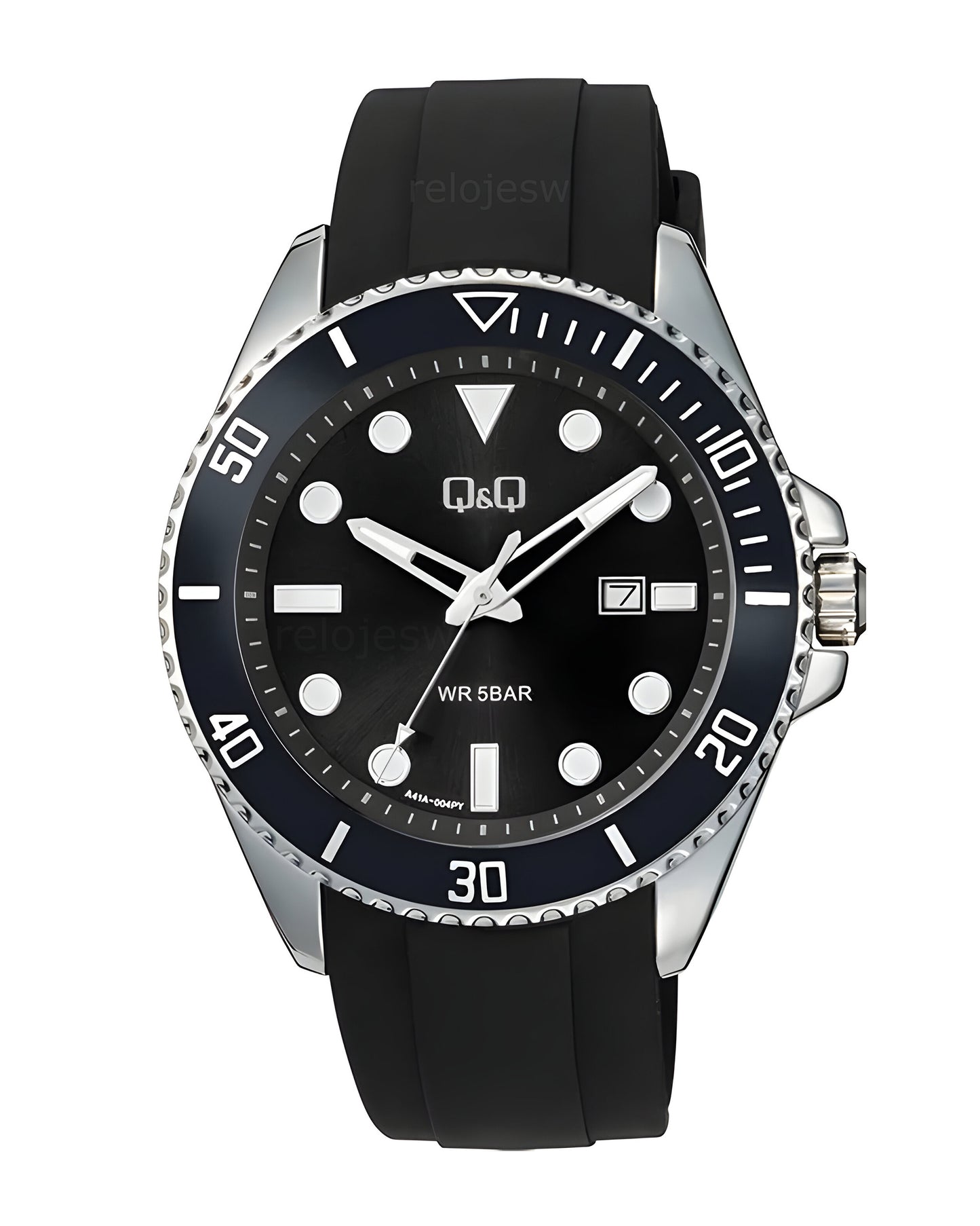 Reloj Q&Q Hombre Negro A41A004Y