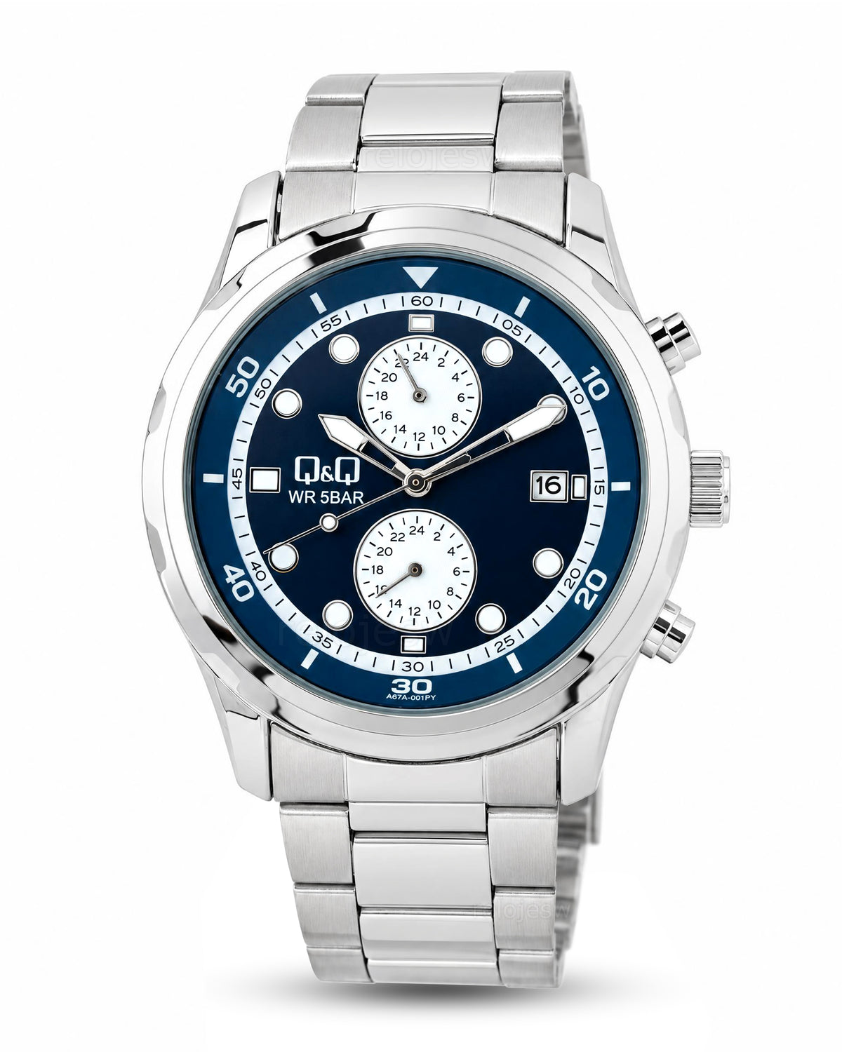 Reloj Q&Q Hombre Original Plateado A57A001Y