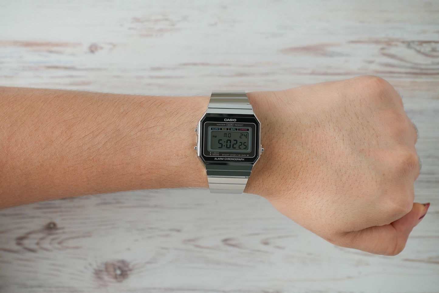 Reloj Casio Unisex Original Plateado A700W-1A