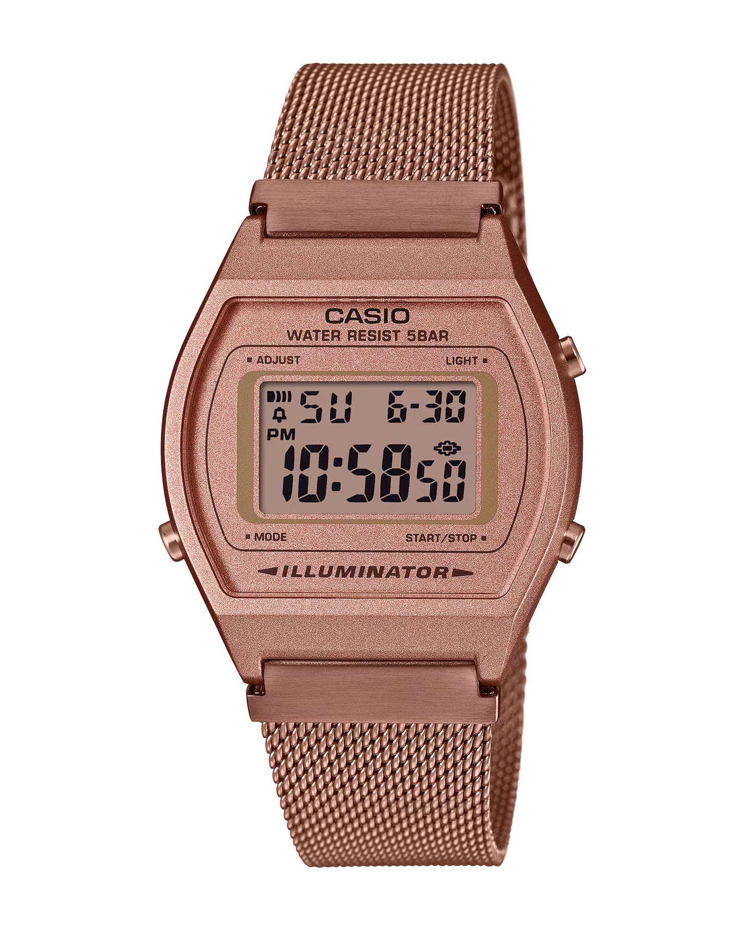 Reloj Casio Mujer Oro Rosa B640WMR-5A