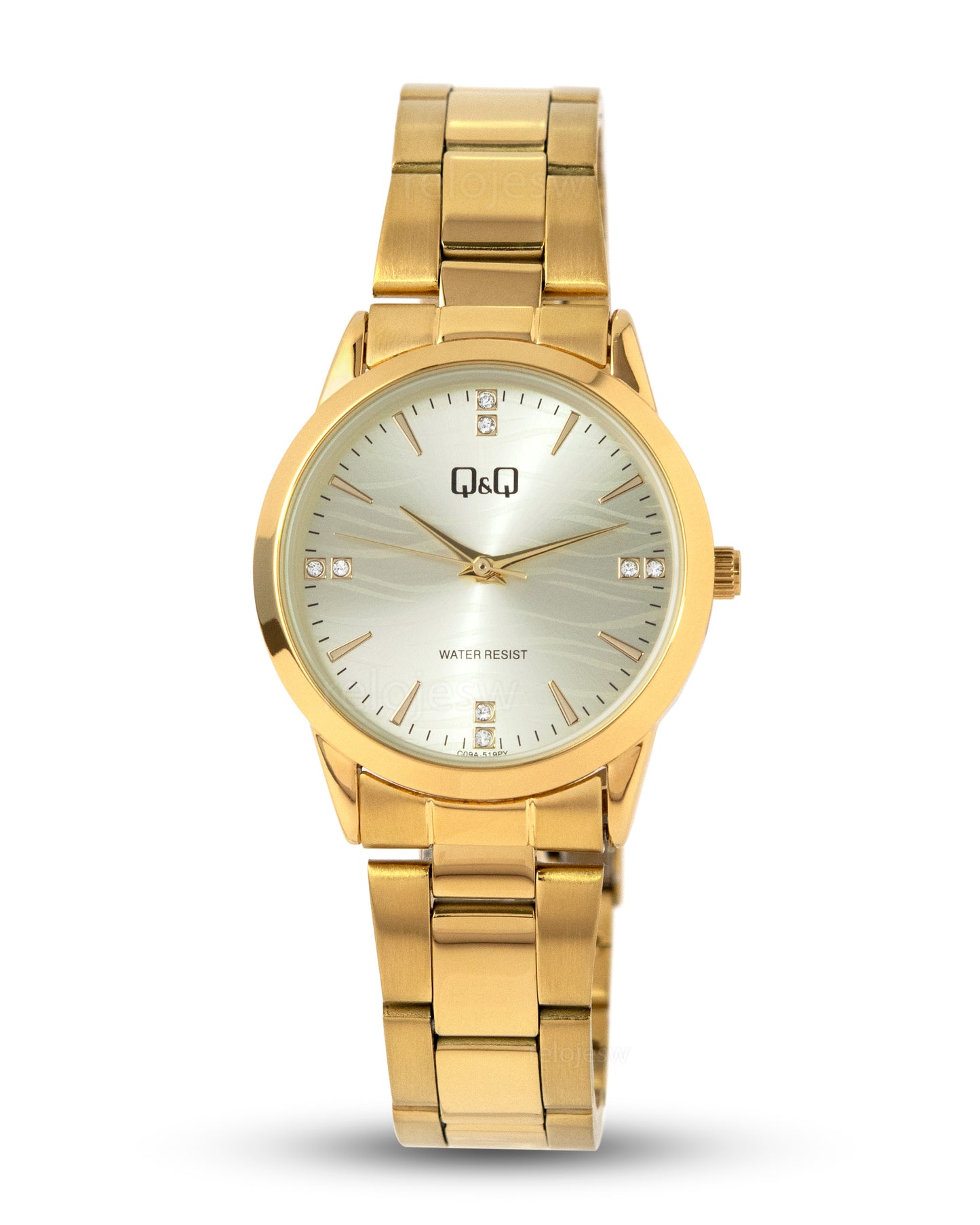Reloj Q&Q Mujer Dorado C09A519Y