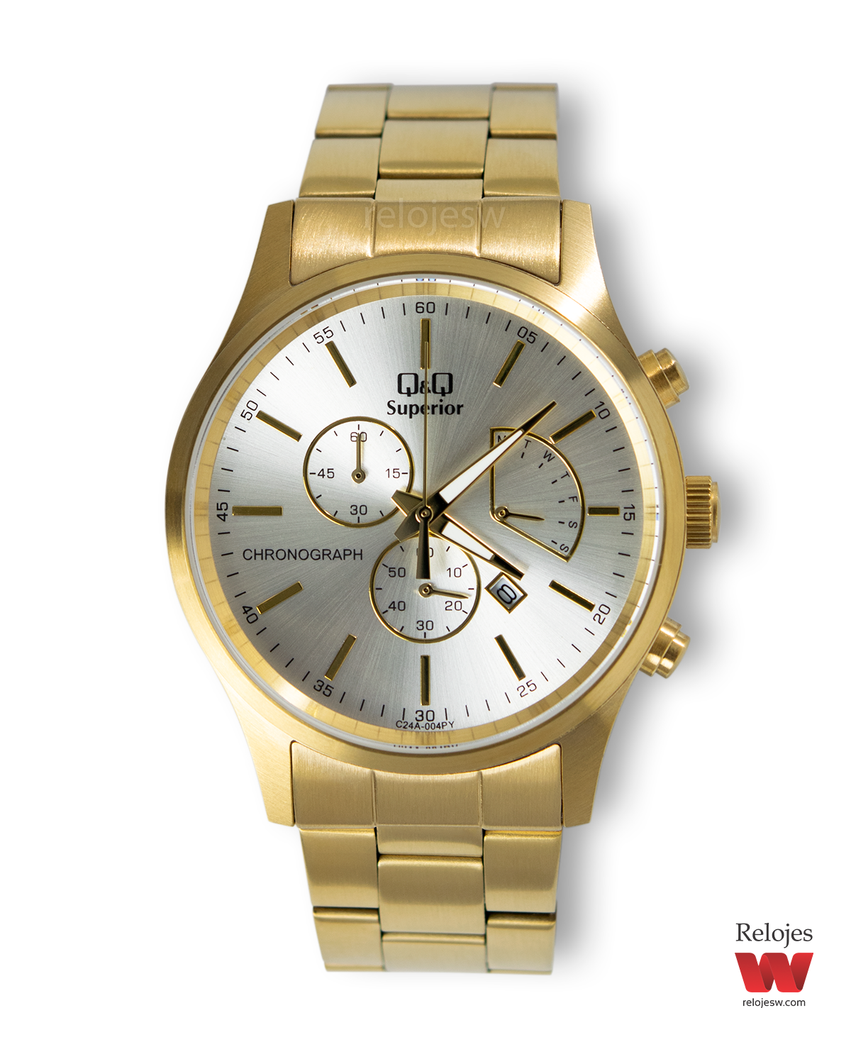 Reloj Q&Q Superior Hombre Dorado C24A004Y