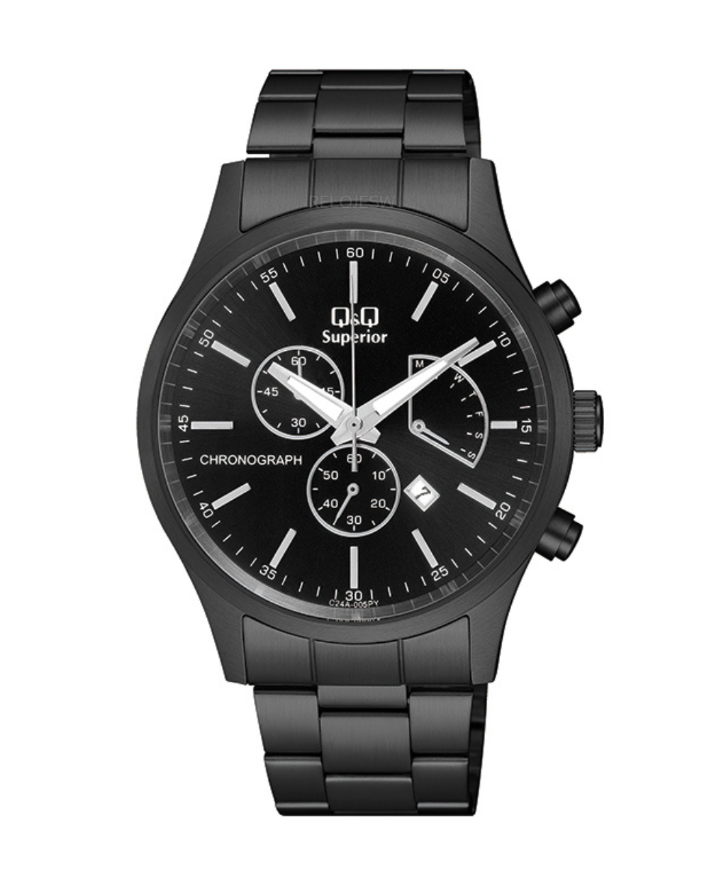 Reloj Q&Q Superior Hombre Negro C24A005Y