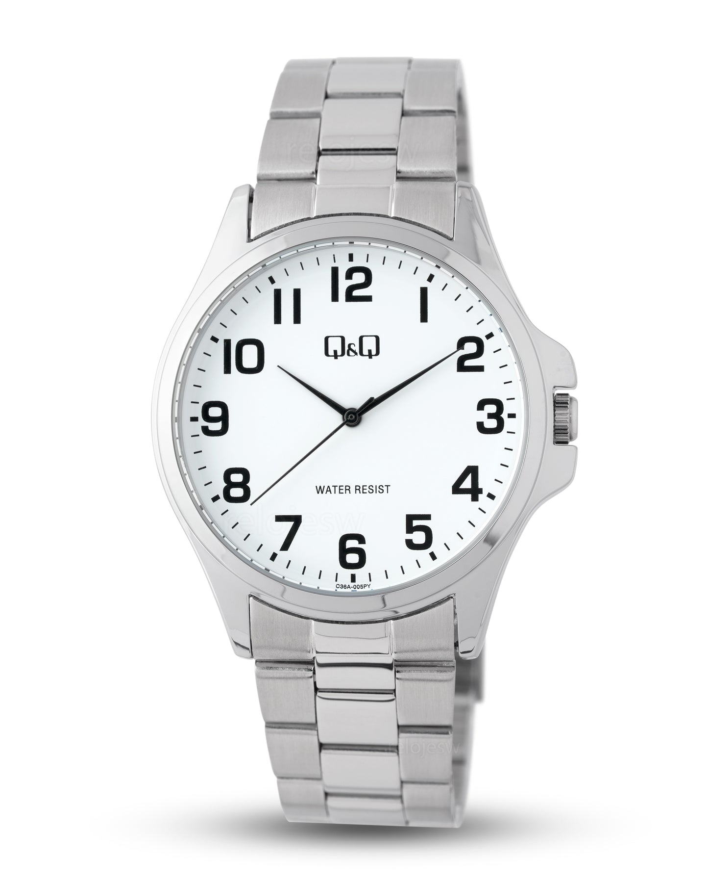 Reloj Q&Q Hombre Plateado C36A005Y
