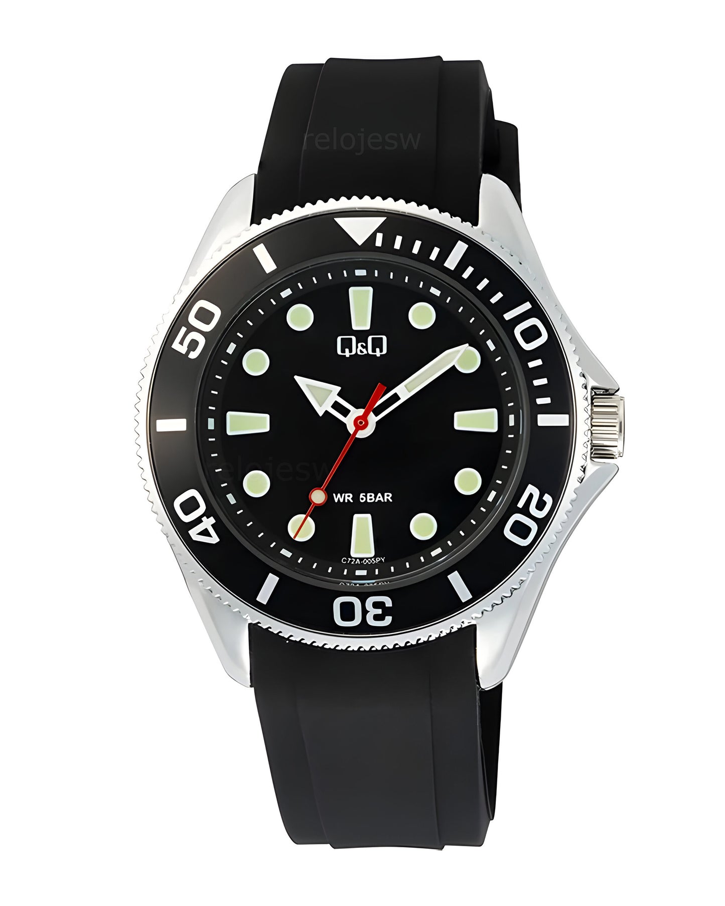 Reloj Q&Q Hombre Negro C72A005Y