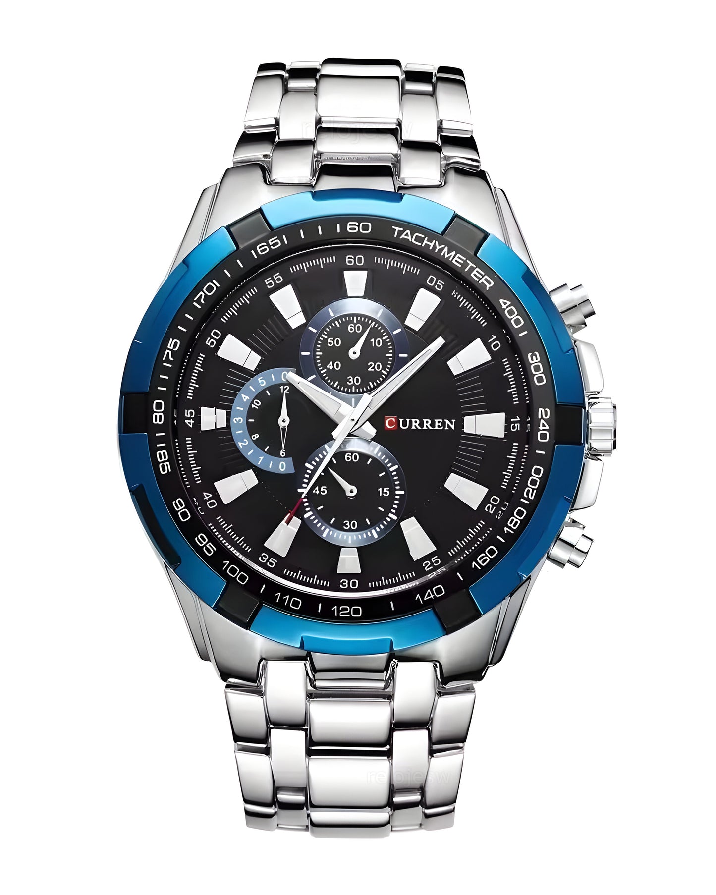 Reloj Curren Hombre Plateado CU8023-PLAZ