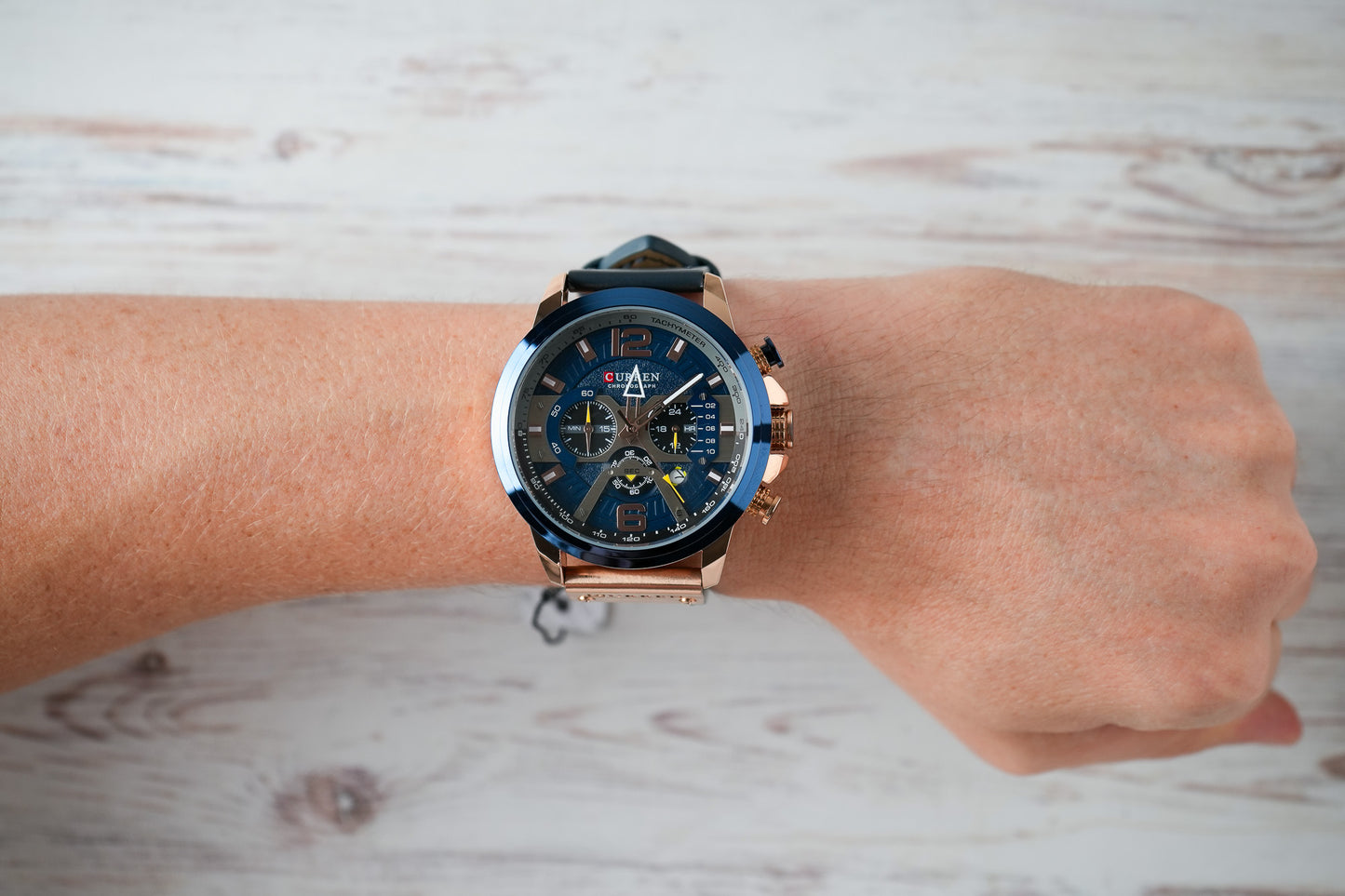 Reloj Curren Hombre Original Azul CU8329-AZOR