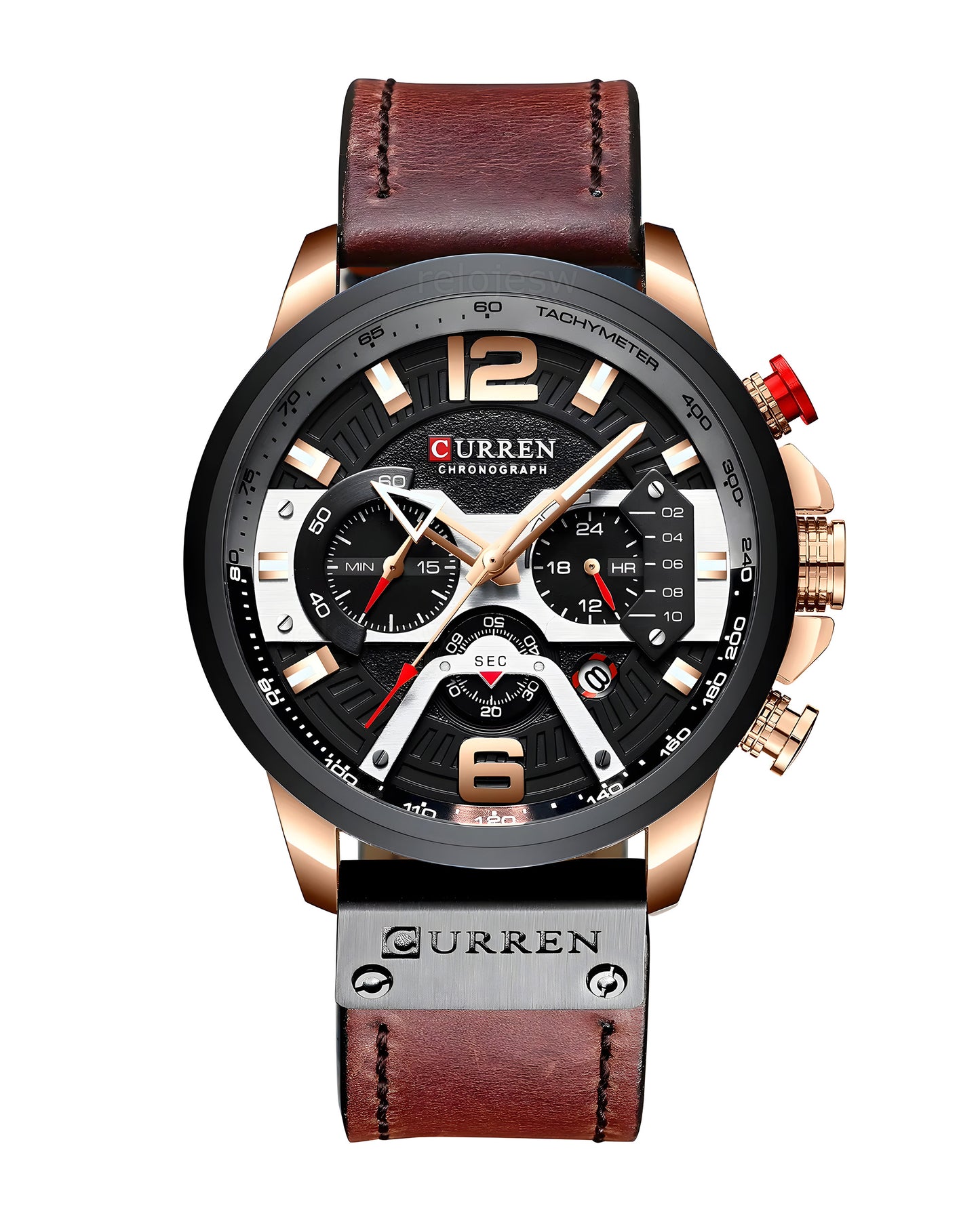 Reloj Curren Hombre Marrón CU8329-MAOR