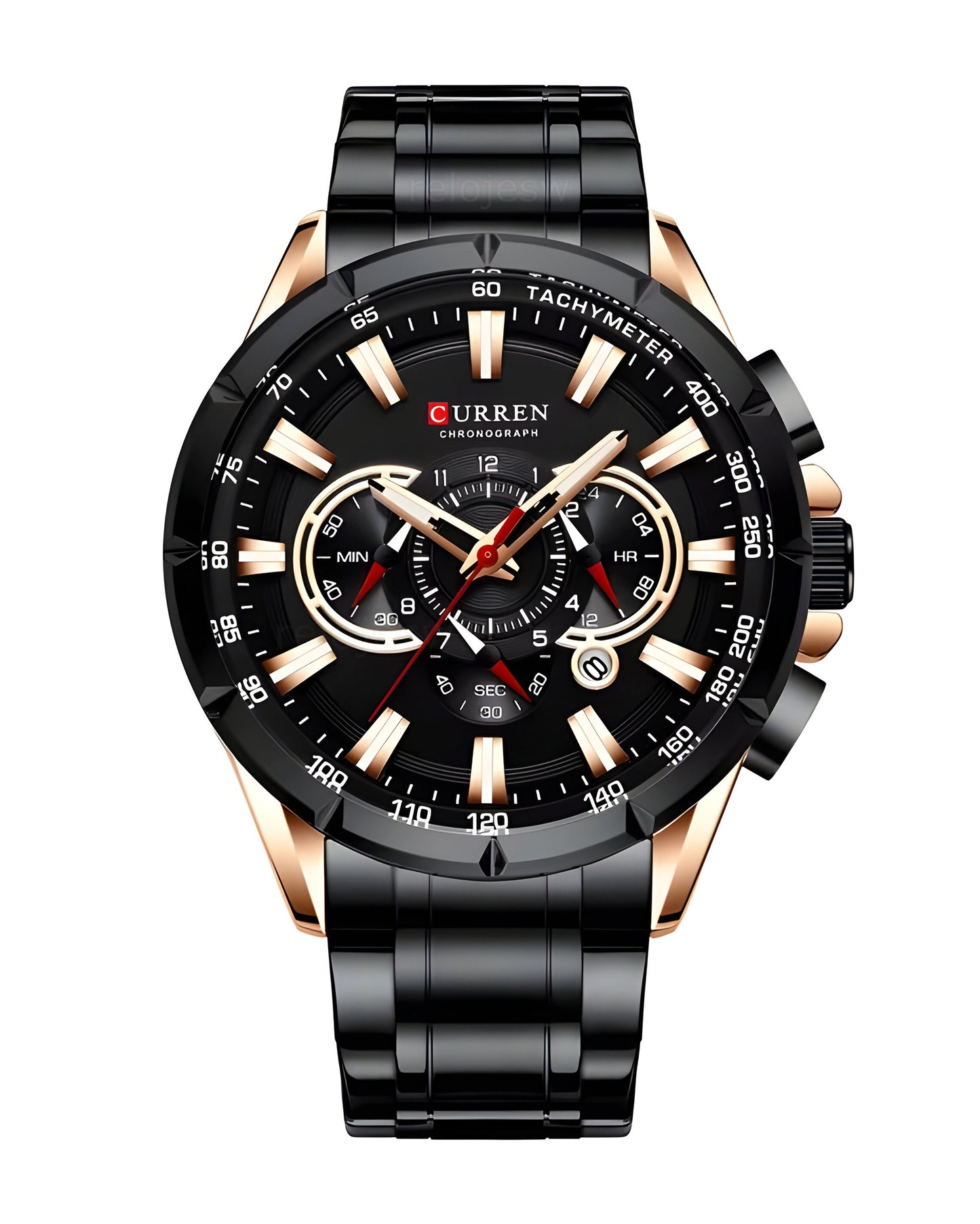 Reloj Curren Hombre Negro CU8363-NEOR
