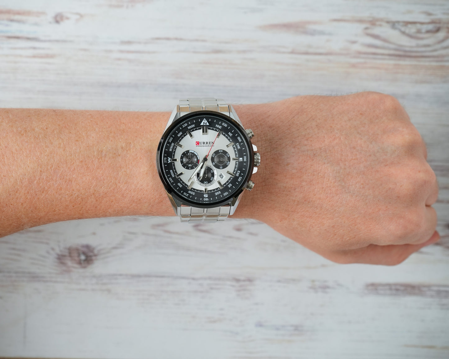Reloj Curren Hombre Plateado CU8399-PLNE