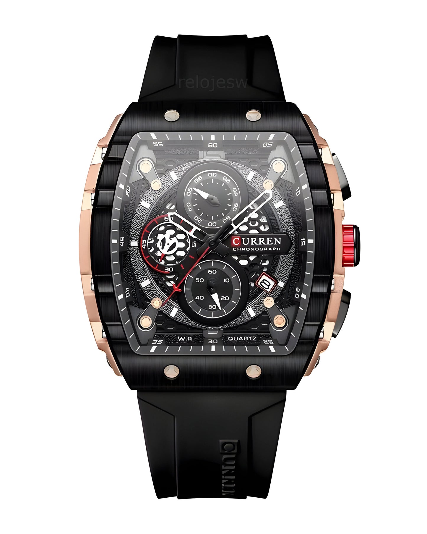 Reloj Curren Hombre Negro CU8442-NEOR