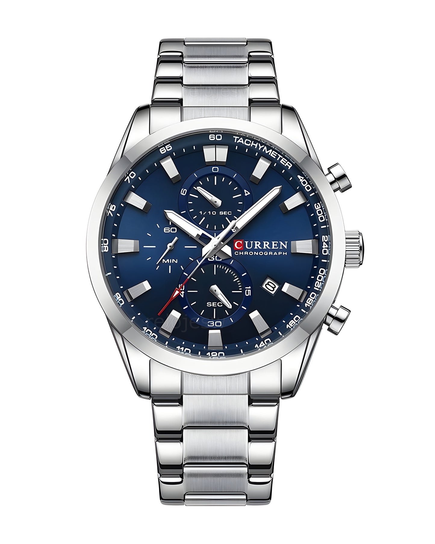 Reloj Curren Hombre Plateado CU8445-PLAZ