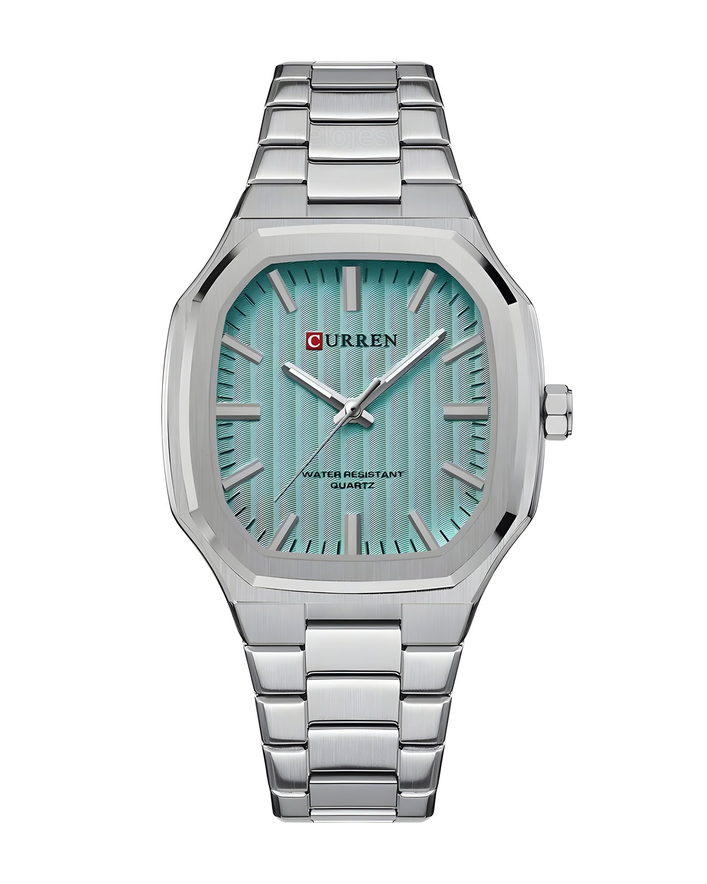 Reloj Curren Hombre Plateado CU8458-PLTU