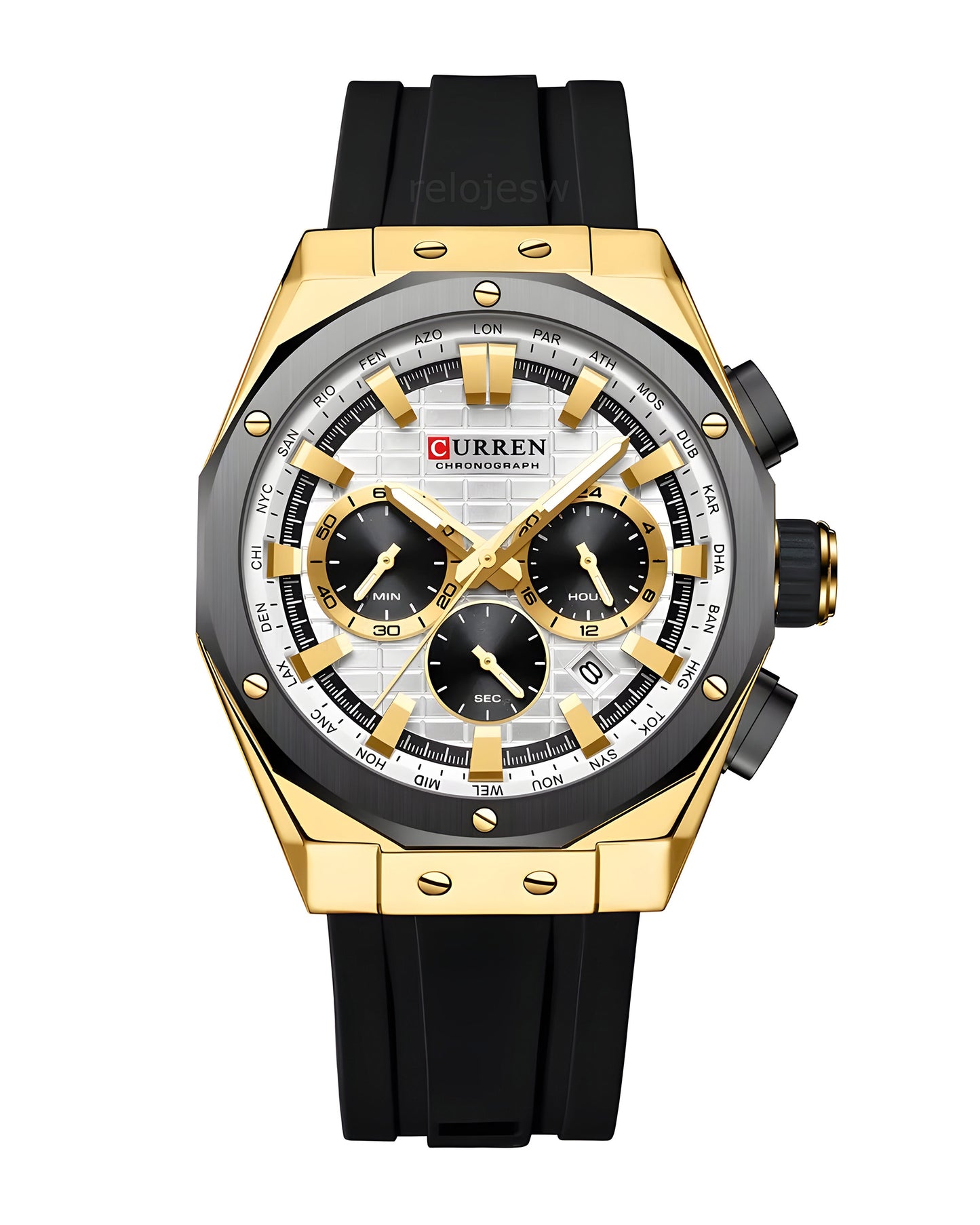 Reloj Curren Hombre Negro CU8464-NEDO