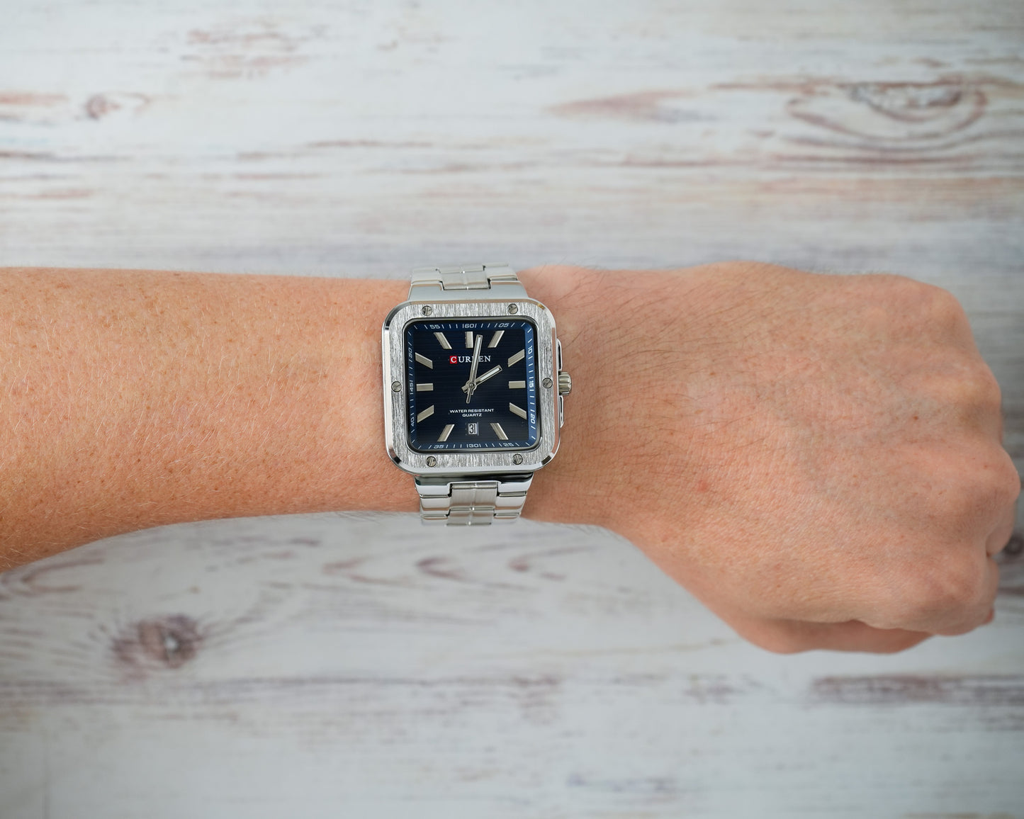 Reloj Curren Hombre Original Plateado CU8479-PLAZ