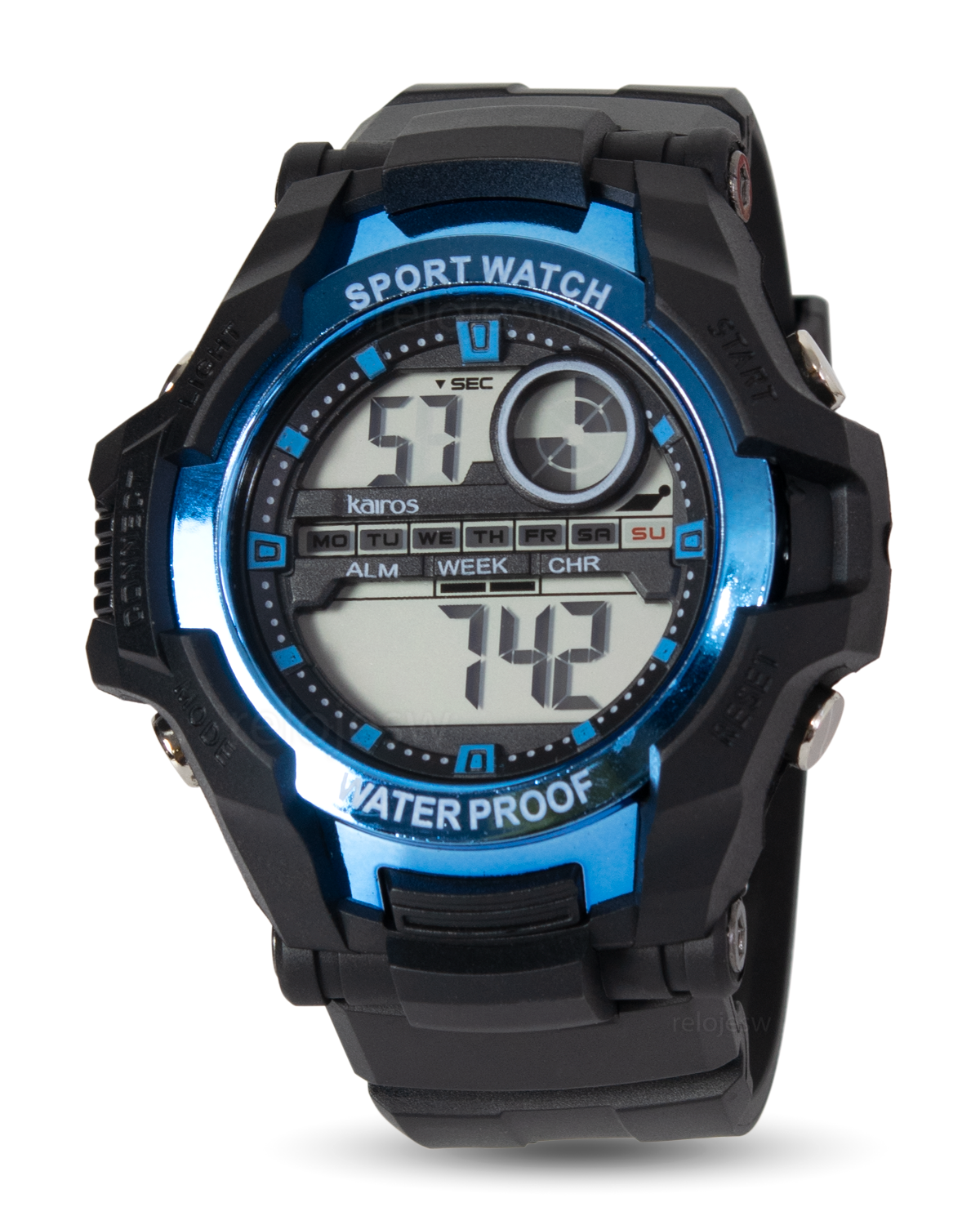Reloj Kairos Hombre Negro Azul DM0616-NEAZ