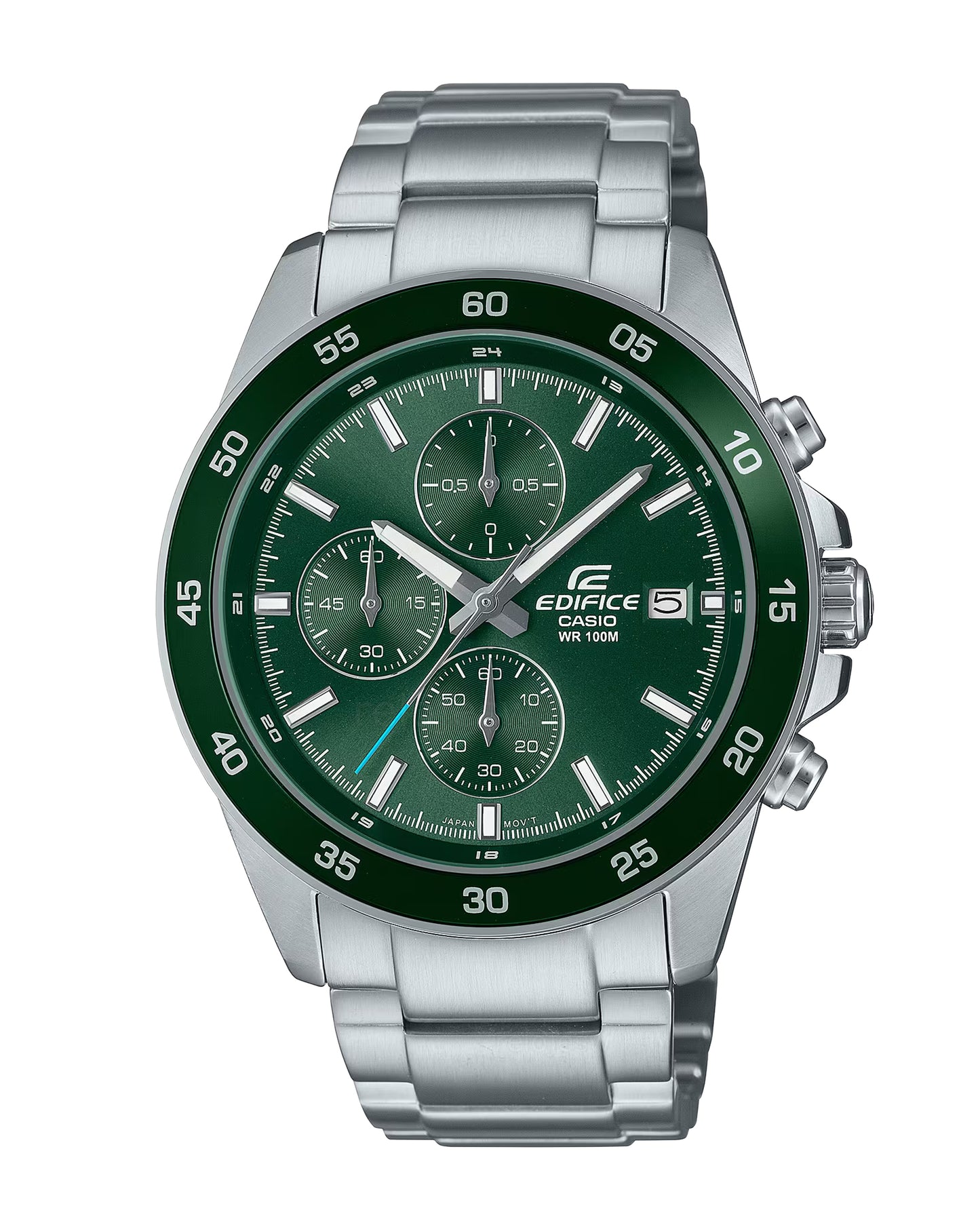 Reloj Casio Edifice Hombre Original Plateado EFR-526D-3AV